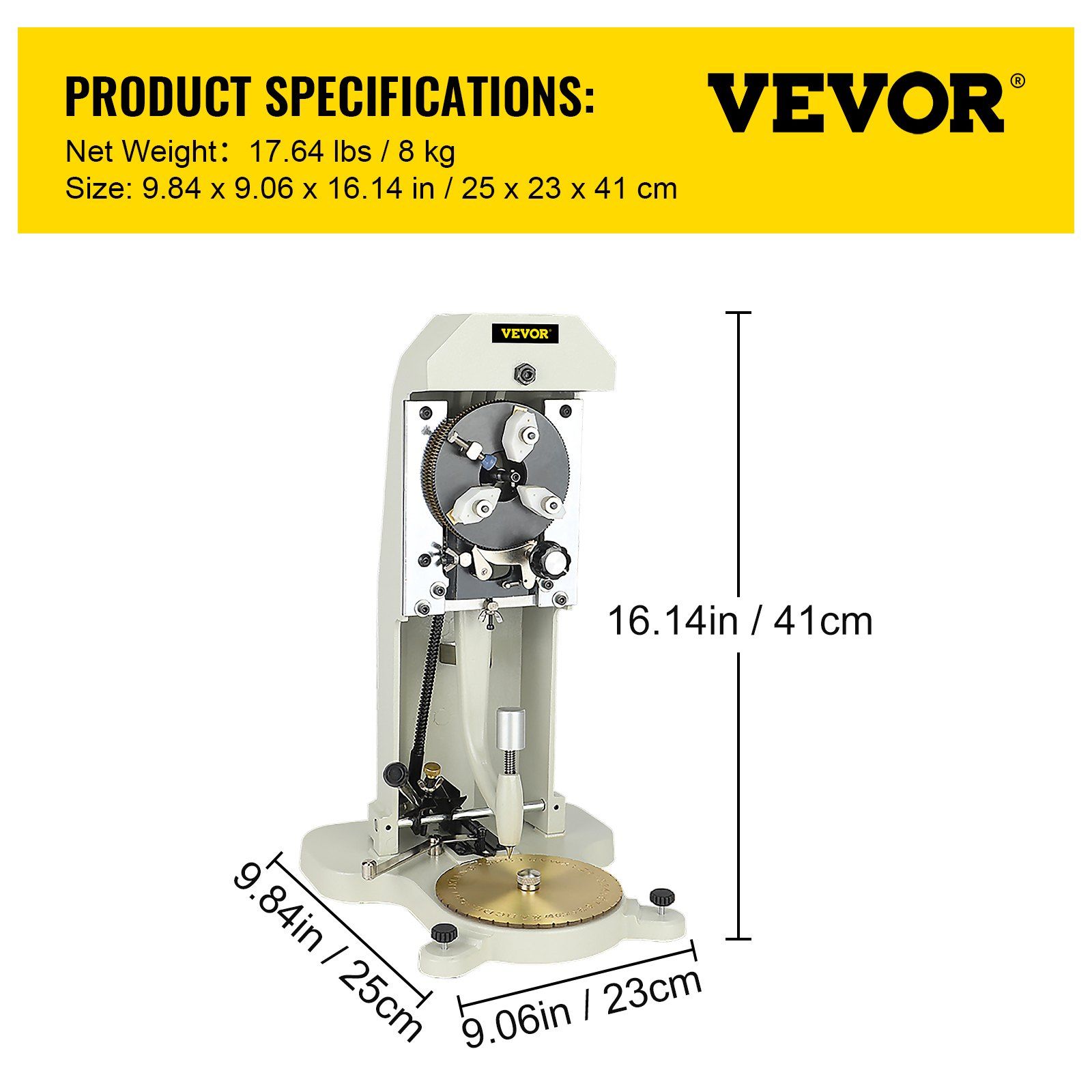 Inside Ring Engraver, Double Sided Dial Ring Engraver Stamper, 1.5mm-2.0mm Character Letter Block Ring Engraving Machine, Aluminum Alloy Body, with 3 Clamps, for Jewelry Rings Inner Engraving - Image 7