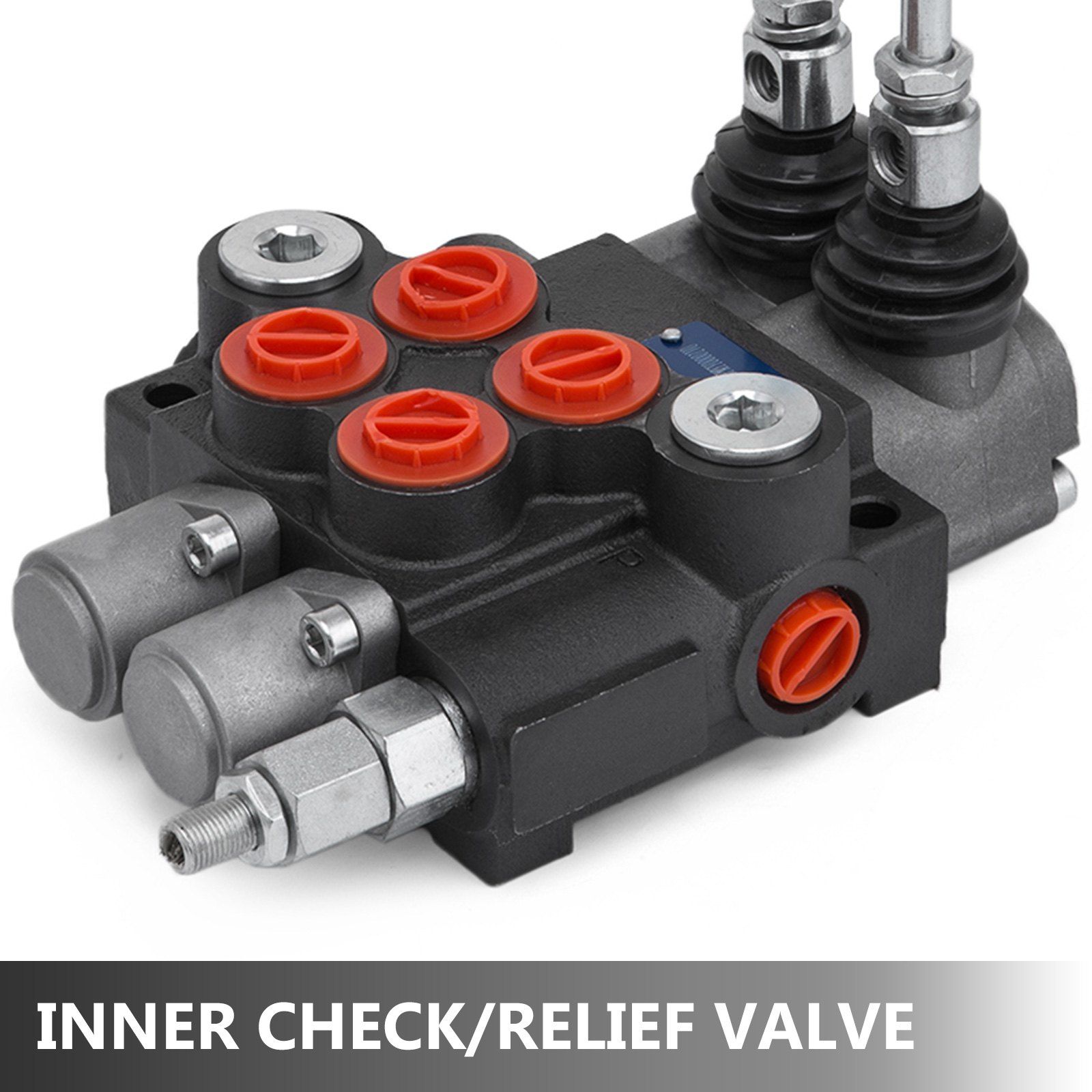 Hydraulic Valve 2 Spool Hydraulic Directional Control Valve 11gpm Hydraulic Control Valve Double Acting for Tractors Loaders Tanks - Image 5