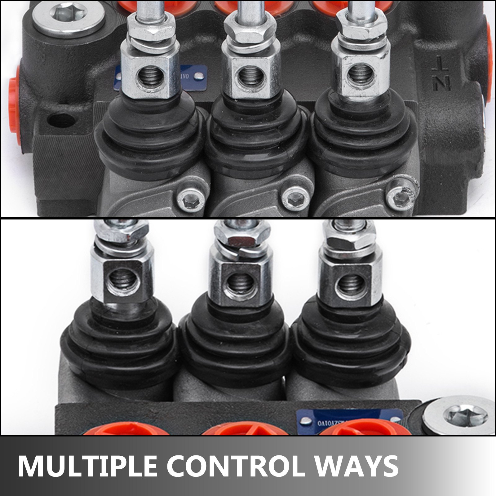3 Spool Hydraulic Control Valve 11GPM Hydraulic Directional Control Valve Double Acting Hydraulic Valve for Tractors Loaders Tanks - Image 6
