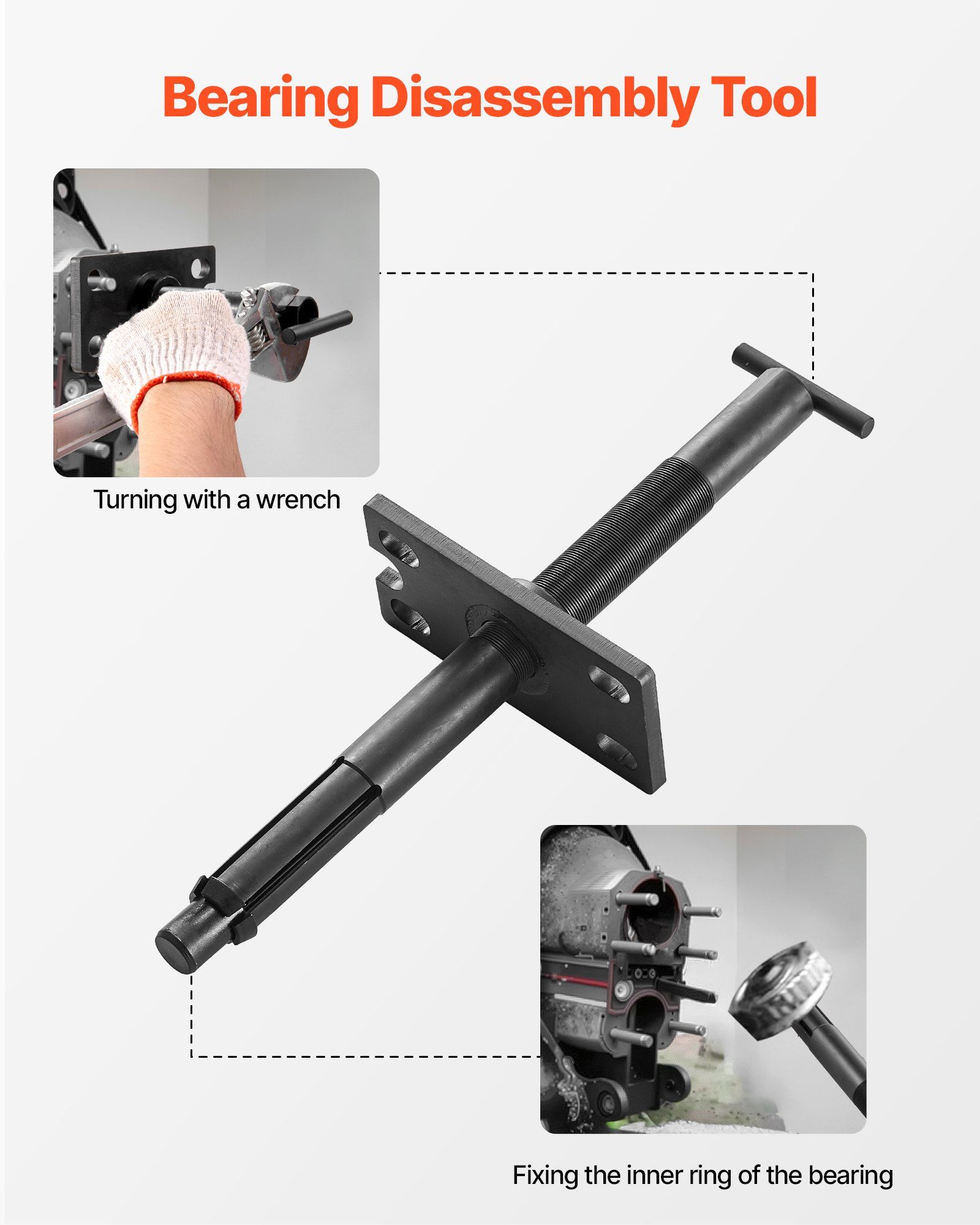 Mercruiser Alignment Tool & Gimbal Bearing Puller Set, Compatible with Mercruisers, OMC, Volvo Cobra Bell Housings, Engine Alignment Tool, Bearing Puller Seal Bellow Expander Tools Installer - Image 3