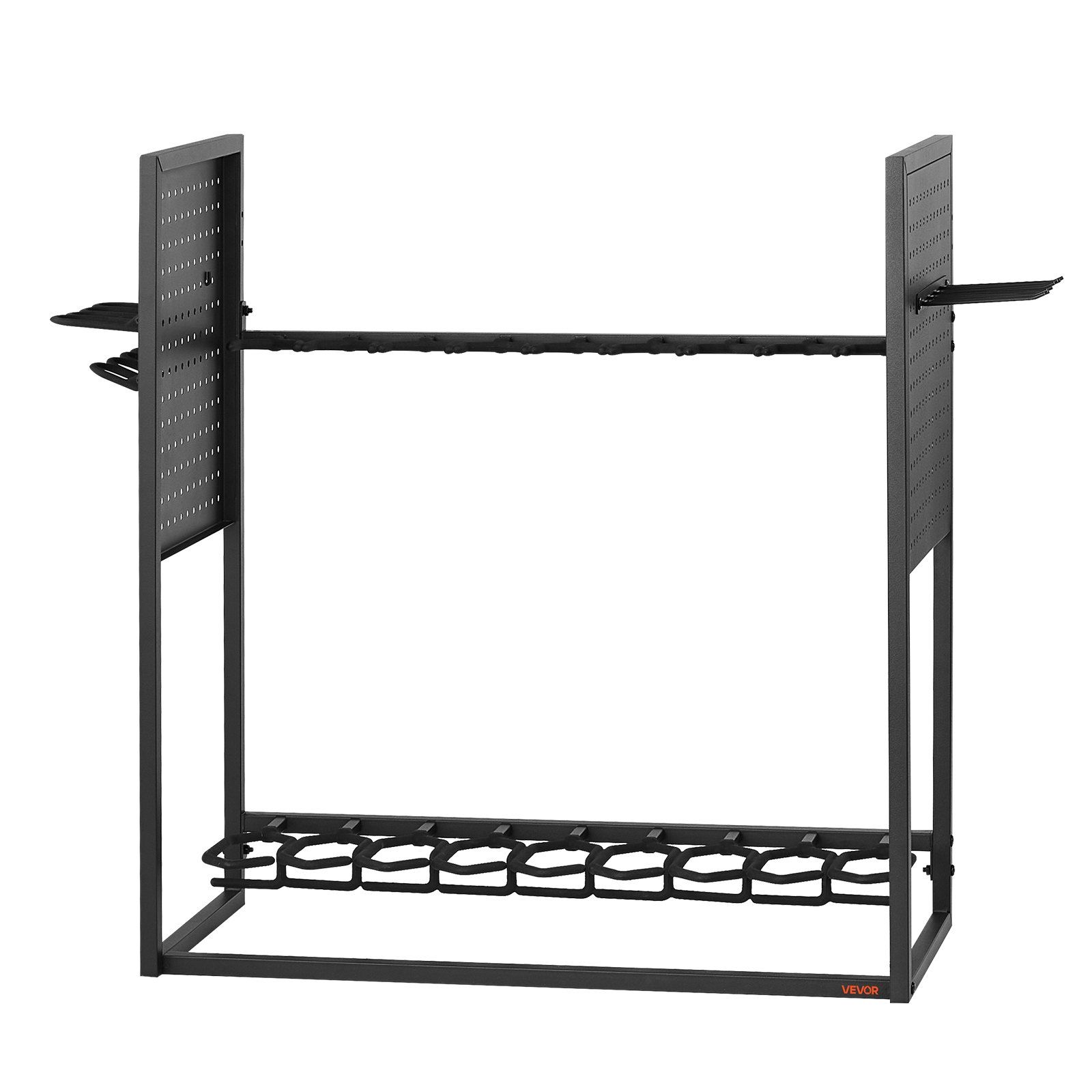 Gun Rack, Floor Standing, Indoor Heavy Duty Steel Rifle Shotgun Rack Stand, Freestanding Gun Display Storage with Magazine Holder, Holds up to 9 Rifles and 4 Pistols, for Home Garage Storage - Image 1