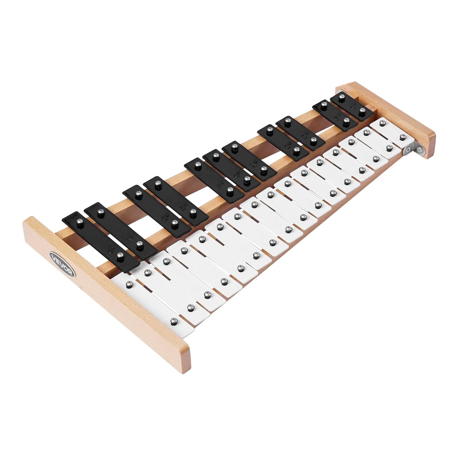 Glockenspiel Xylophone, 27 Notes, Professional Xylophone Percussion Instrument, with Metal Keys, Includes 4 Mallets, Carrying Bag, Beginner Musical Instrument for Adults and Kids Music Teaching - Image 1