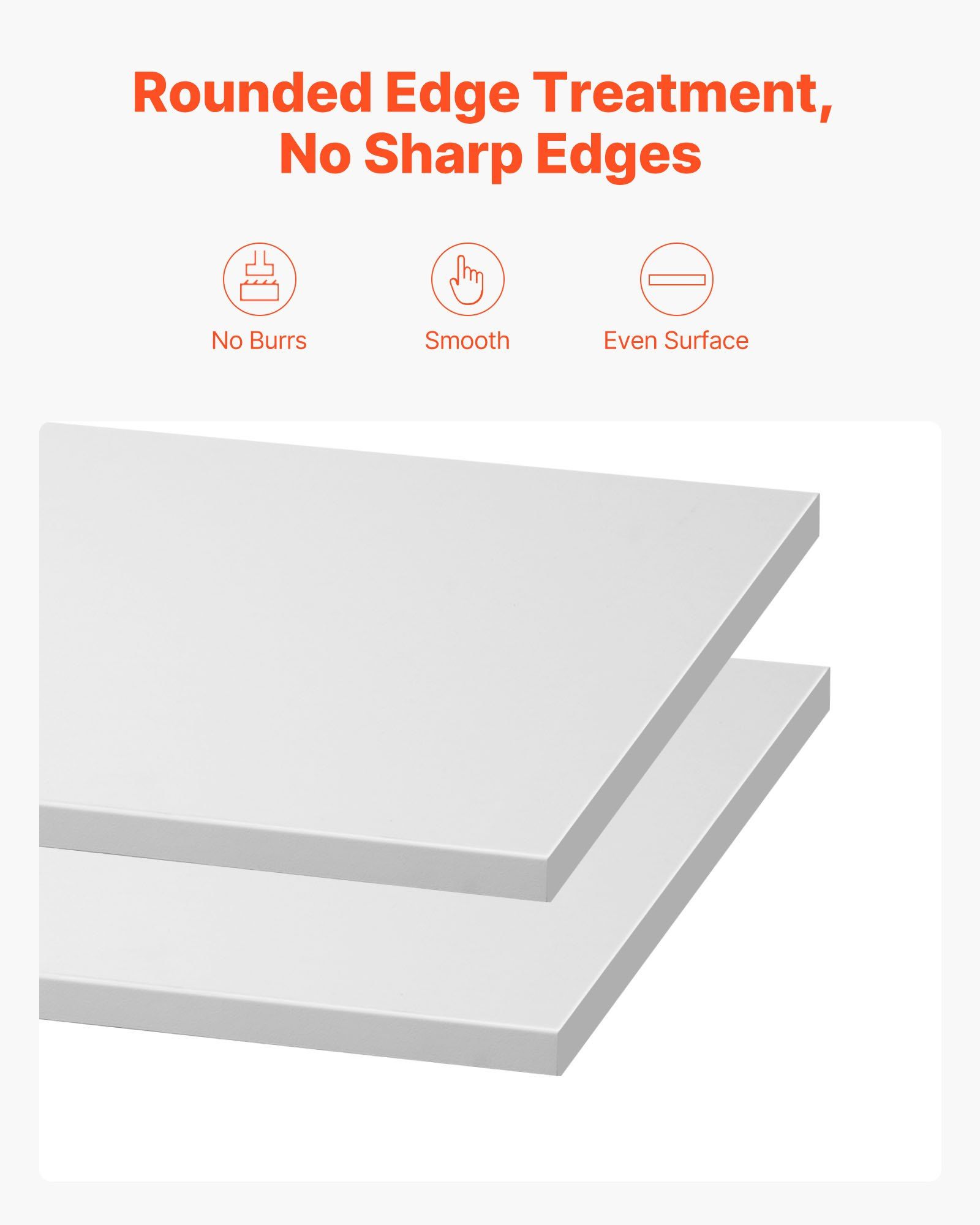 Melamine Shelves, 2 Piece, Wooden Cabinet Shelves Cut to Size for Closet System, Replacement Cabinet Shelf, Versatile Use Wardrobe Board for Closets, Cabinets, or any custom Shelving Needs - Image 5