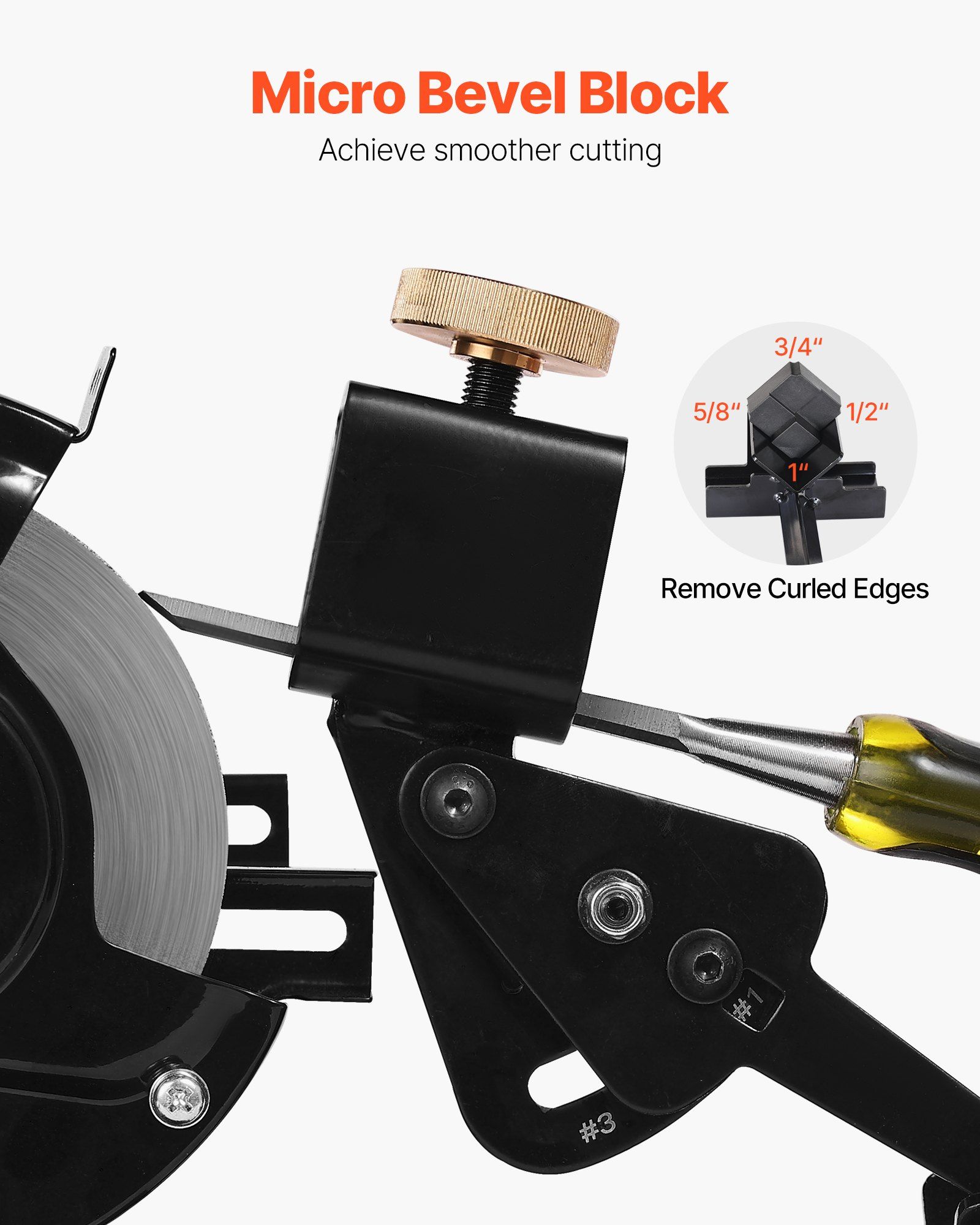 Pro Grind Sharpening System, Multi-Grind Sharpening Jig for 152mm & 203mm Bench Grinder - with Platform Jig, Tool Rest Bar, Setup Block, Miter Slide, Micro Bevel Block, for Woodturning Tools - Image 5