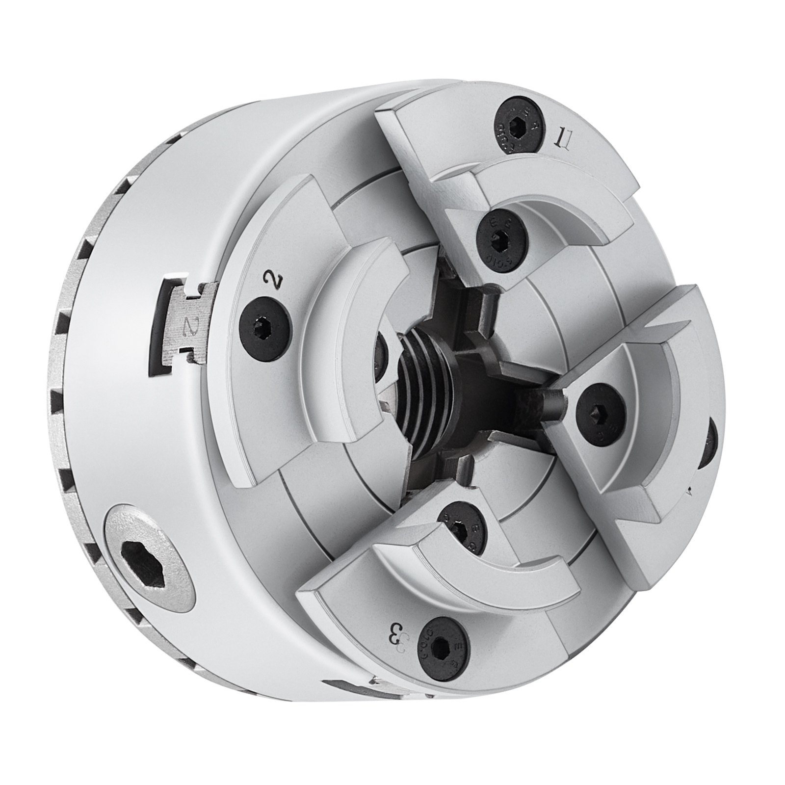 KP96 Lathe Chuck, 4-Jaw 96 mm Diameter, Metal Lathe Chuck Turning Machine Accessories, Self-centering Tool, for Lathe, Precision Machining, Grinding Machines, Milling Machines - Image 1
