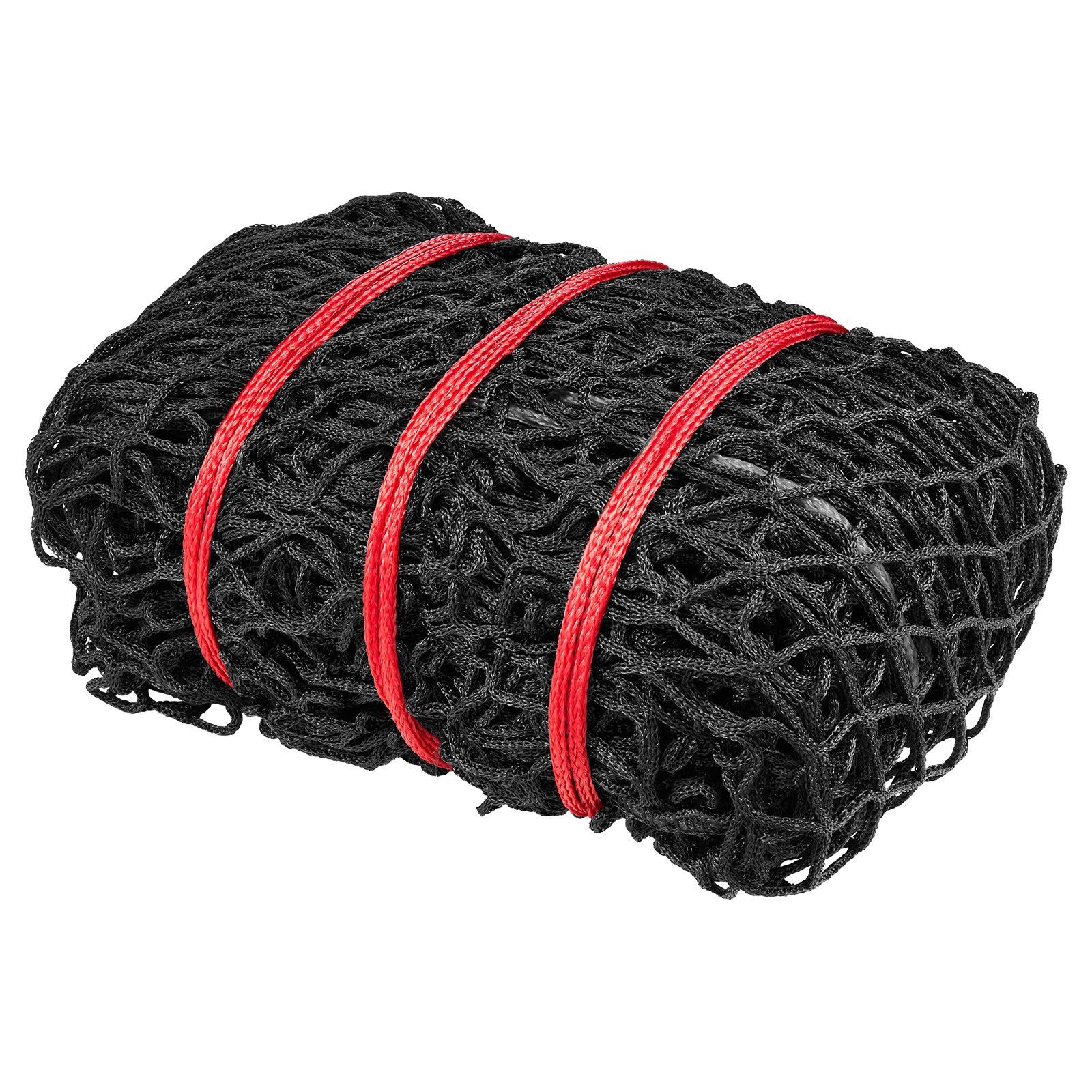 Round Bale Hay Net, 1.8 x 1.8 x 1.8 m, 38.1 x 38.1 mm Holes, PE Material, Knotless Design, with Zip Ties, Needle Shuttle, Repair Twine and Storage Bag, Slow Feeder Round Bale Net for Horses - Image 1