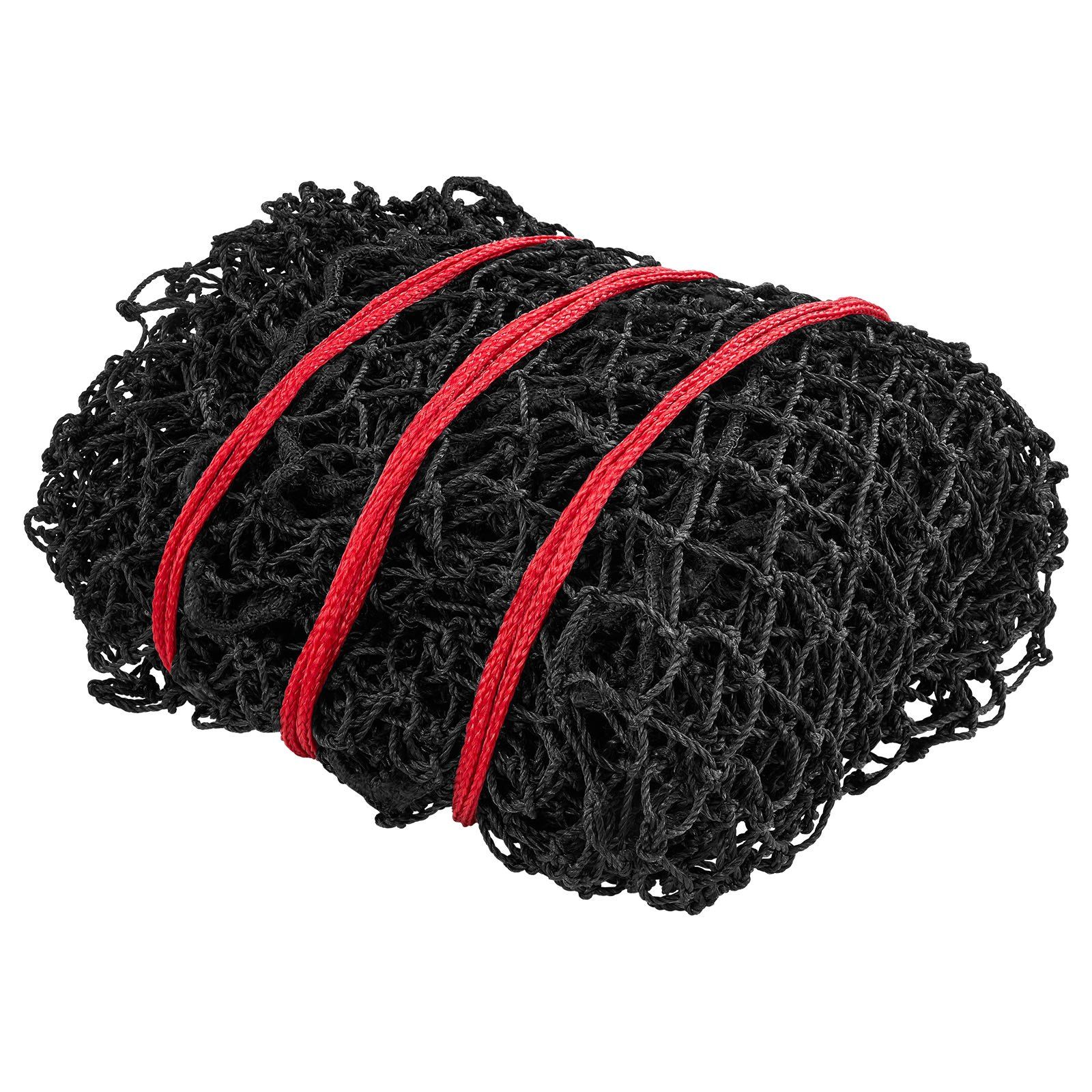 Round Bale Hay Net, 1.5 x 1.5 x 1.5 m, 44.45 x 44.45 mm Holes, PE Material, Reinforced Knotted Design, with Zip Ties, Needle Shuttle, and Repair Twine, Slow Feeder Round Bale Net for Horses - Image 1