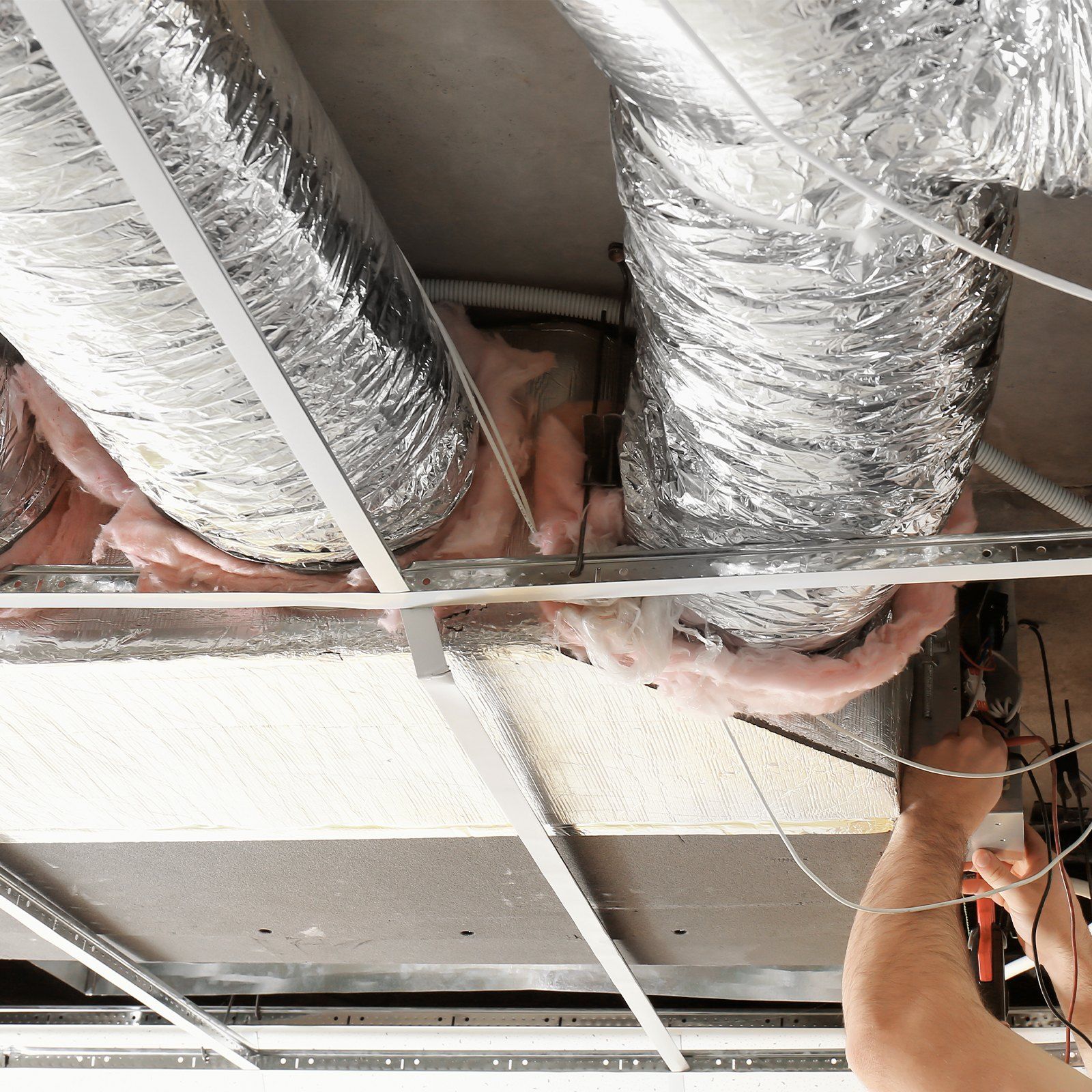 Dryer Vent Hose, 254MM Insulated Flexible Duct 7.62M Long with 2 Duct Clamps, Heavy-Duty Three Layer Protection for HVAC Heating Cooling Ventilation and Exhaust, R-6.0 Flame Resistance Value - Image 8