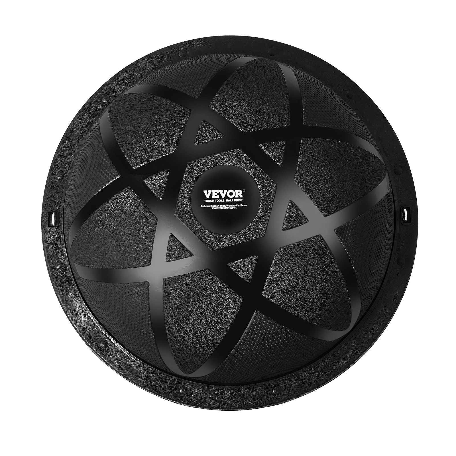 Half Exercise Ball Trainer, 23 inch Balance Ball Trainer, 660 lbs Capacity Stability Ball, Yoga Ball with Resistance Bands and Pump, Strength Fitness Ball for Home Gym, Full Body Workouts, Black - Image 1