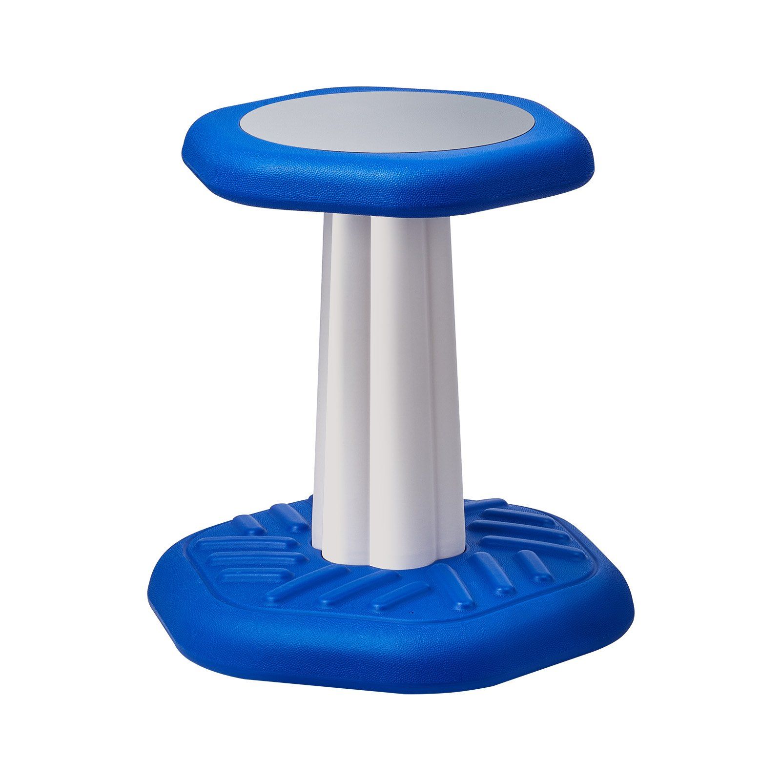 Kids Wobble Chair, Active Chair with Sponge Cushion, Wobble Stool Improves Focus, Posture and Calm Children, Ideal for Schools and Preschools, Age 3-7, Blue - Image 1