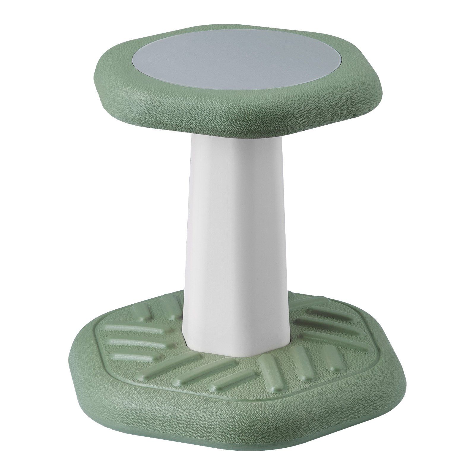 Kids Wobble Chair Active Chair  with Sponge Cushion, Wobble Stool Improves Focus, Posture and Calm Children, Ideal for Schools and Preschools, Age 3-7, Green - Image 1