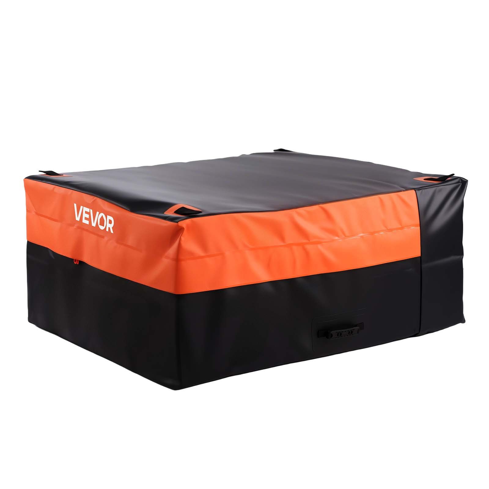 Truck Bed Cargo Bag, Waterproof 840D PVC, 130 x 102 x 55.5 cm (26 Cu. ft), Heavy Duty Cargo Bag for Truck Bed with Bungee Cords, Net and Carabiners, Fits a Variety of SUV & Pickup Trucks - Image 1
