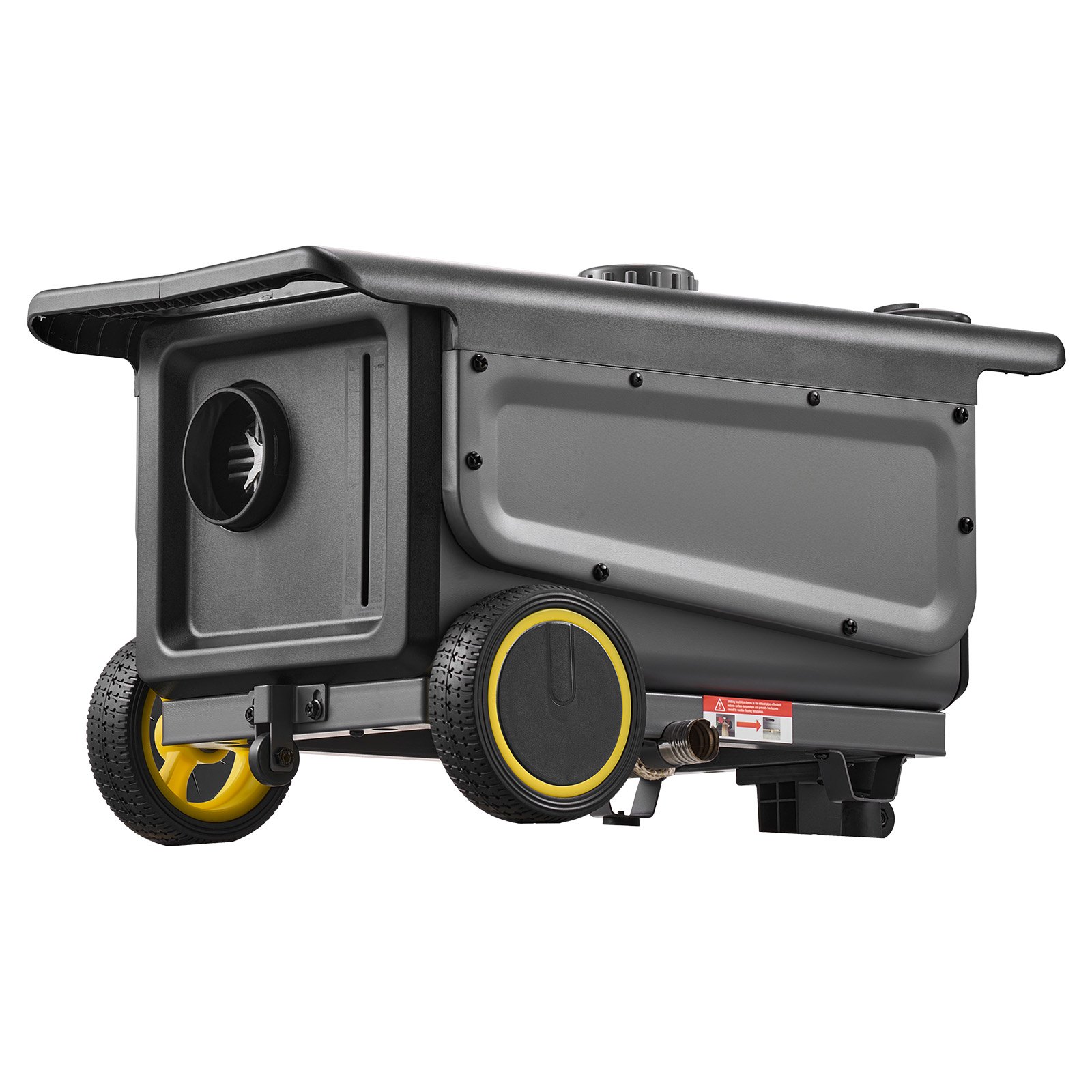 Diesel Heater, 8KW, DC 12V/24V, All in One Portable Diesel Air Heater with Bluetooth APP Control, Remote Control and LCD Screen, Trolley Design, 5 L Fuel Tank for Trucks, Vans, RVs, Campers - Image 1