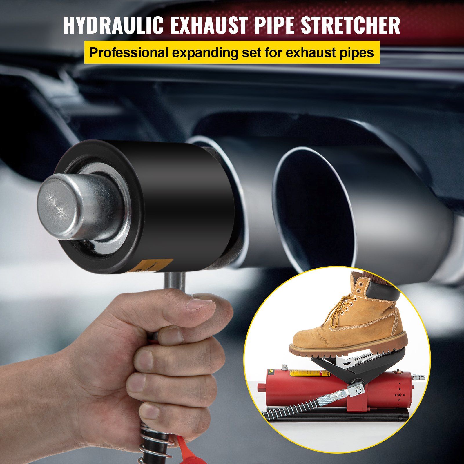Hydraulic Exhaust Pipe Expander, 1-5/8
