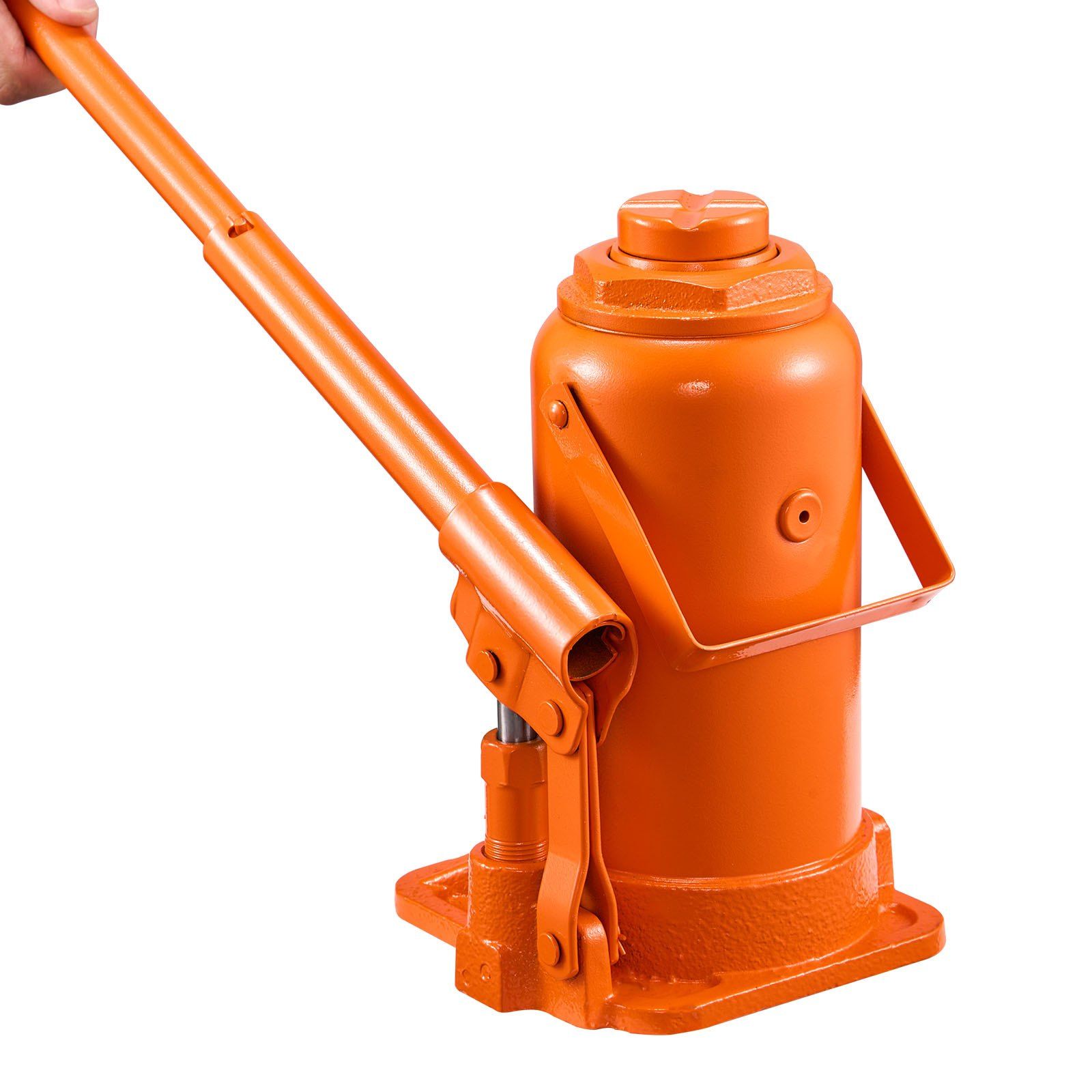 Hydraulic Bottle Jack, 20 Ton (44092 lbs) Load Capacity, 225-435 mm Lifting Range, Heavy Duty Welded Bottle Jack for Car, SUV, Pickup, Auto Repair, House Lift and Agricultural Equipment, Orange - Image 1