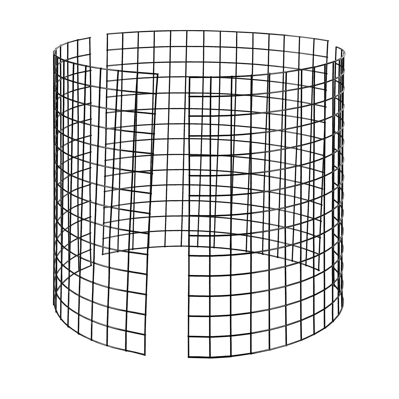 6 Pack Plant Protector from Animals, 320mm Dia. x 355mm H Chicken Wire Plant Protector, Plant Cages for Outdoor Plants, Flowers & Vegetables, Keeps Bunny Chicken Squirrels Out, 18pcs Metal Mesh - Image 1