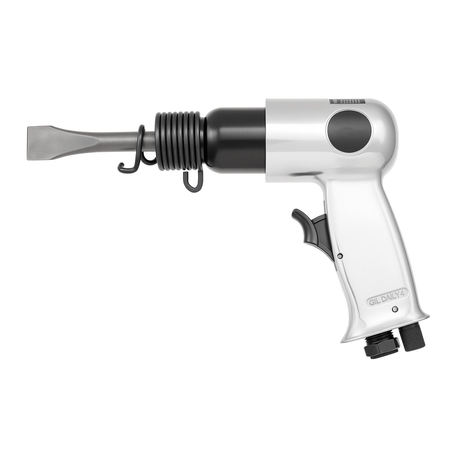 Air Hammer, 4500BPM Pneumatic Hammer with Rust Removal Air Needle Scaler & 4PCS Chisels Round Shank, Lightweight & Compact Air Chisel Pneumatic Shovel Tool for Cutting Scraping Demolishing - Image 1