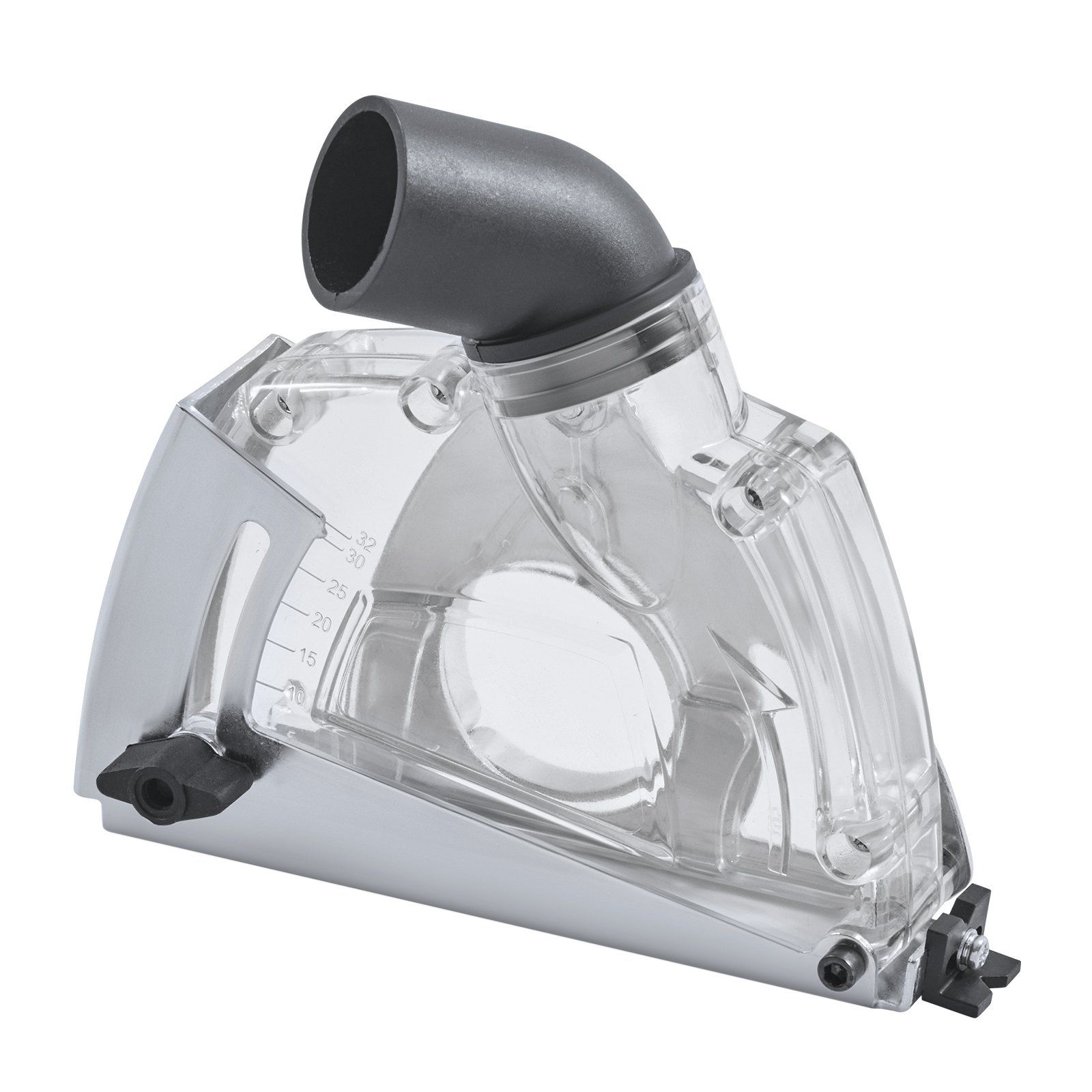 Cutting Dust Shroud for Angle Grinders, 100-125 mm Angle Grinder Dust Shroud with 6 Clamping Washers & 125 mm Diamond Grinding Cup Wheel, Adjustable Cutting Depth, Connect to Vacuum Cleaner - Image 1