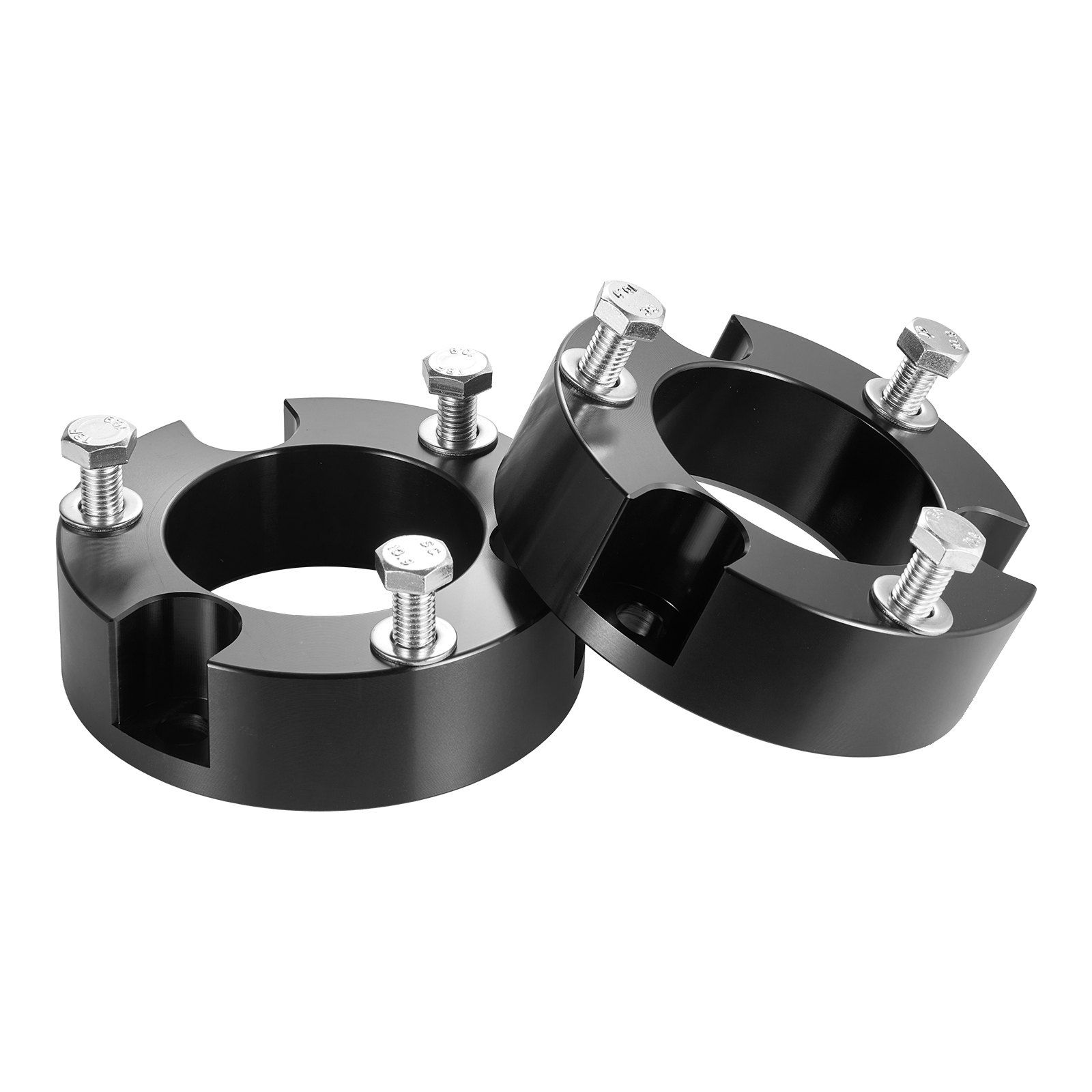 76.2 mm Front and 50.8 mm Rear Leveling Lift Kit for 2005-2021 2022 2023 Toyota Tacoma 2WD/4WD, Chassis Level Kit with 2 Front Strut Spacers, 2 Rear Lift Blocks, 4 U-Bolts, Suspension Level Kit - Image 1
