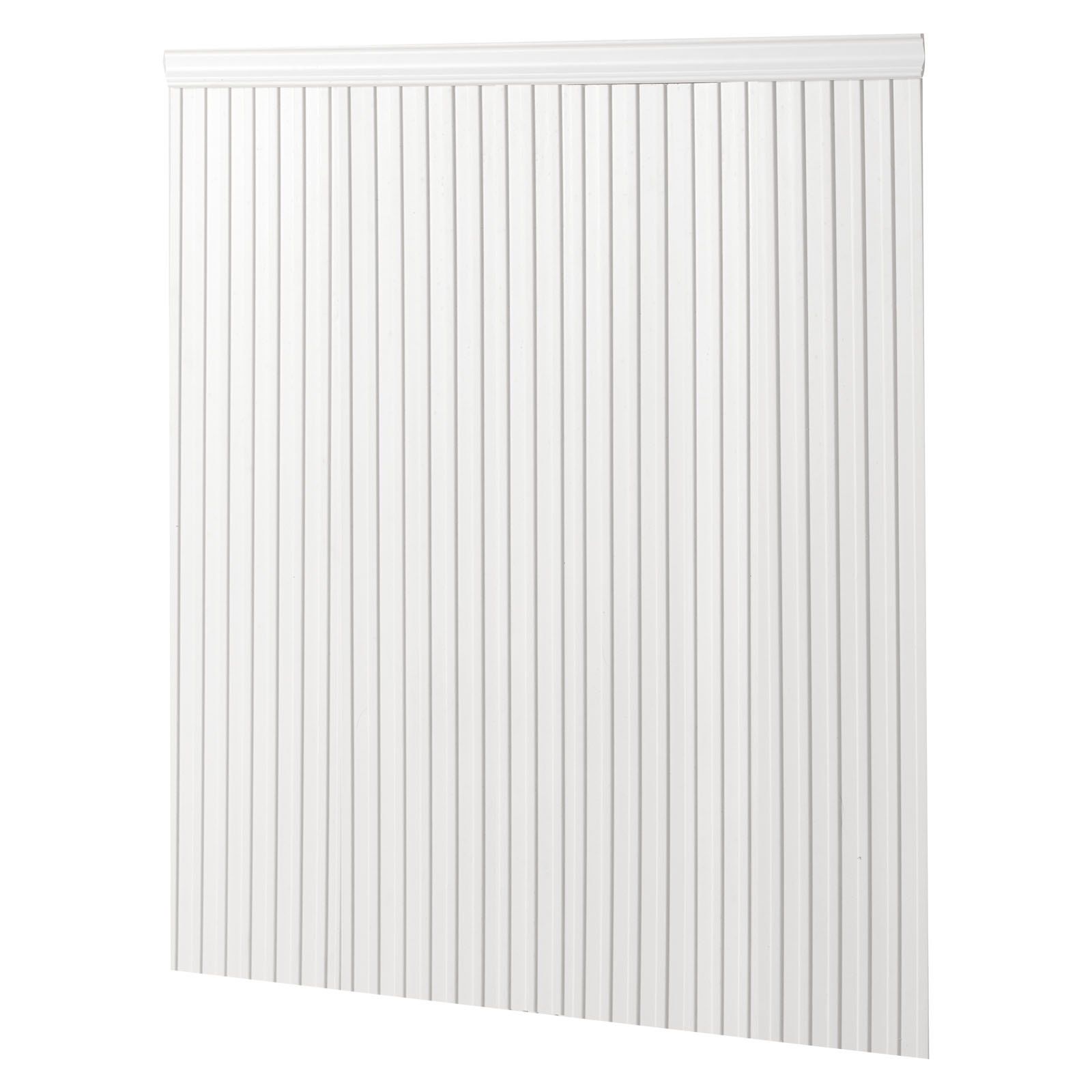 Wall Molding Kit, Wainscoting Panels, Lightweight Paintable Polystyrene, Easy to Install,  Wide & Narrow Accent Wall Trim for Interior Décor Living Room, Bedroom, Home, White (197 x 98 cm ) - Image 1