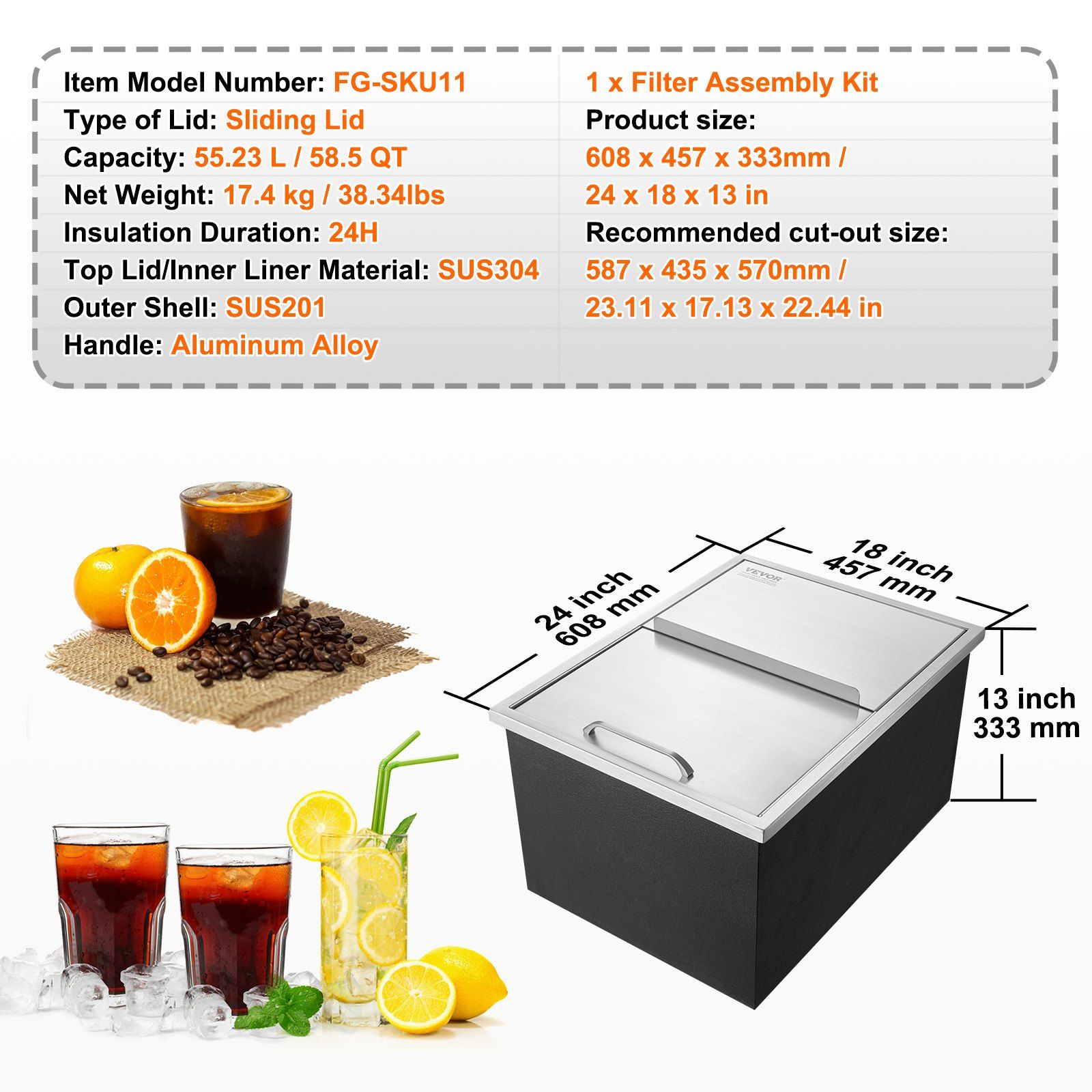 Drop in Ice Chest, 24