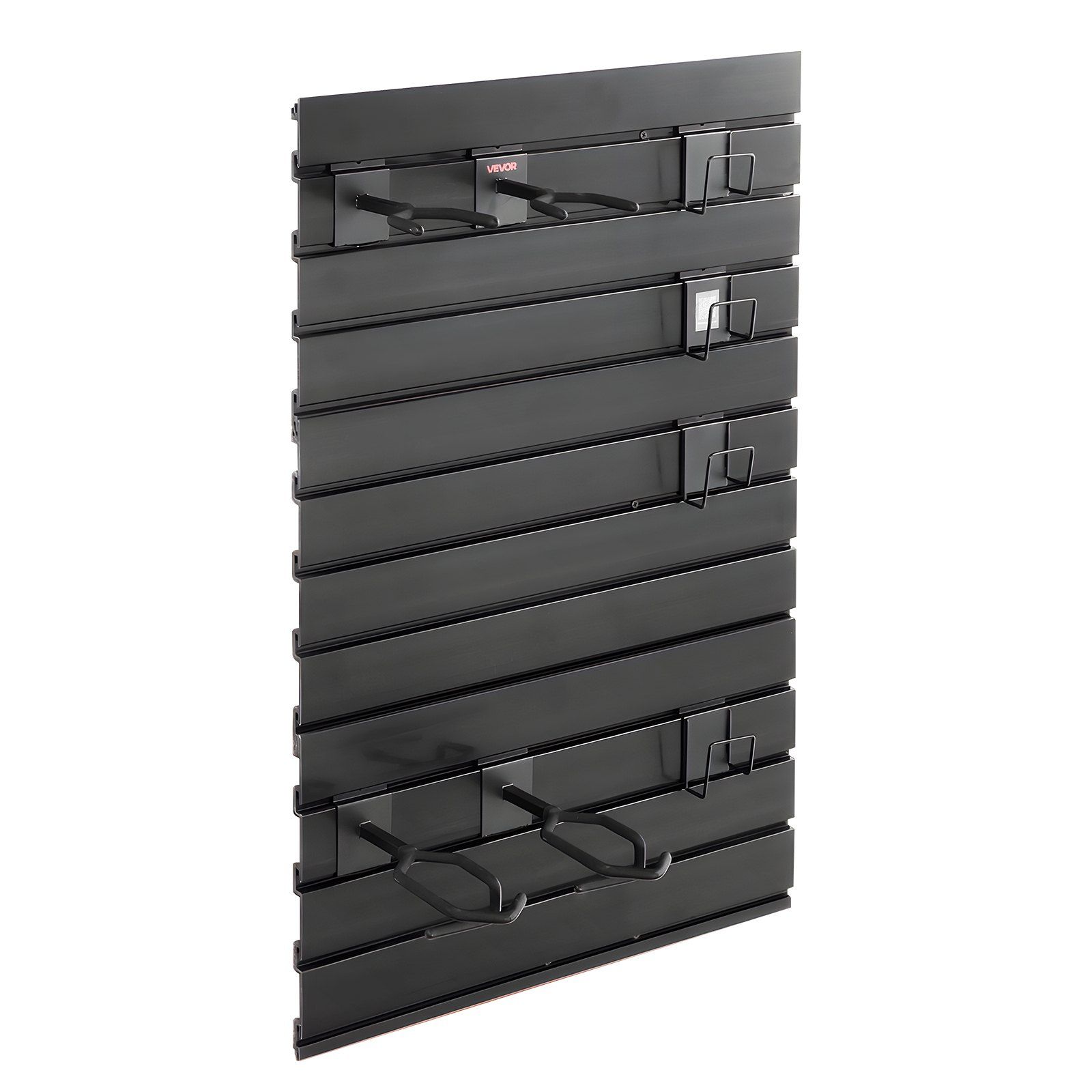 Gun Rack, Wall Mount, Tactical Rifle Shotgun Handgun Storage, Heavy-Duty PVC Panels & Steel Wall Racks, Securely Holds up to 2 Rifles & 4 Pistols, Modular Firearms Gun Gear Accessories Organizer - Image 1