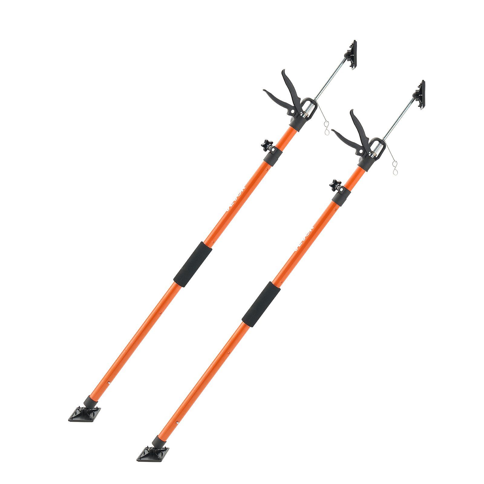 Cabinet Jack Support Pole, 2-Pack, 116-290 cm Steel Telescopic Quick Support Rod, Adjustable 3rd Hand System up to 70 kg Capacity for Installing Cabinets, Lifting Drywall, Cargo Bars - Image 1