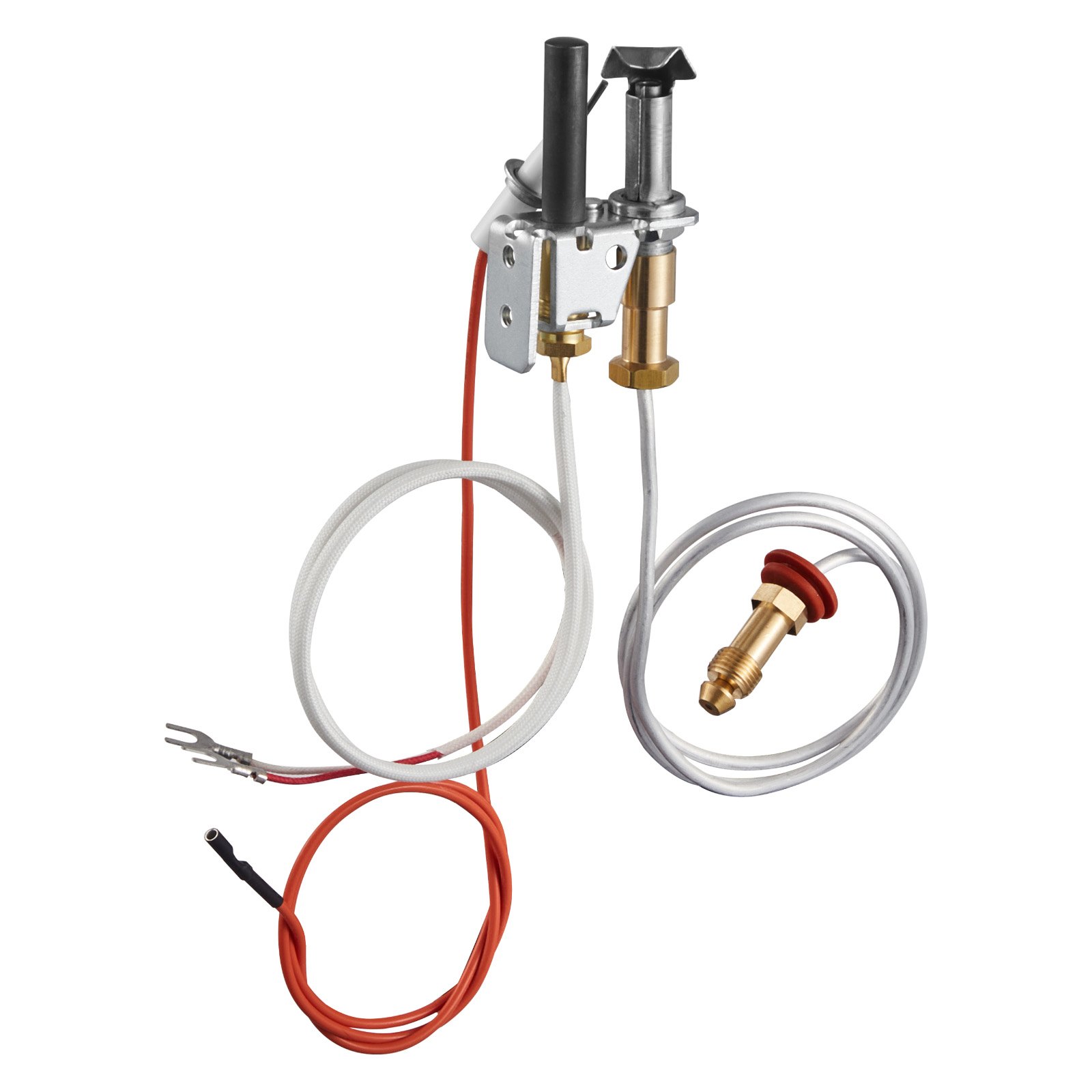 Gas Pilot Assembly, OE 446-512A, HSRV 446-512A, SRV 446-512A Fireplace Gas Pilot Assembly Kit, Natural Gas Ignition Replacement, Compatible with Heat & Glo, Heatilator, Lennox, Regency Models - Image 1