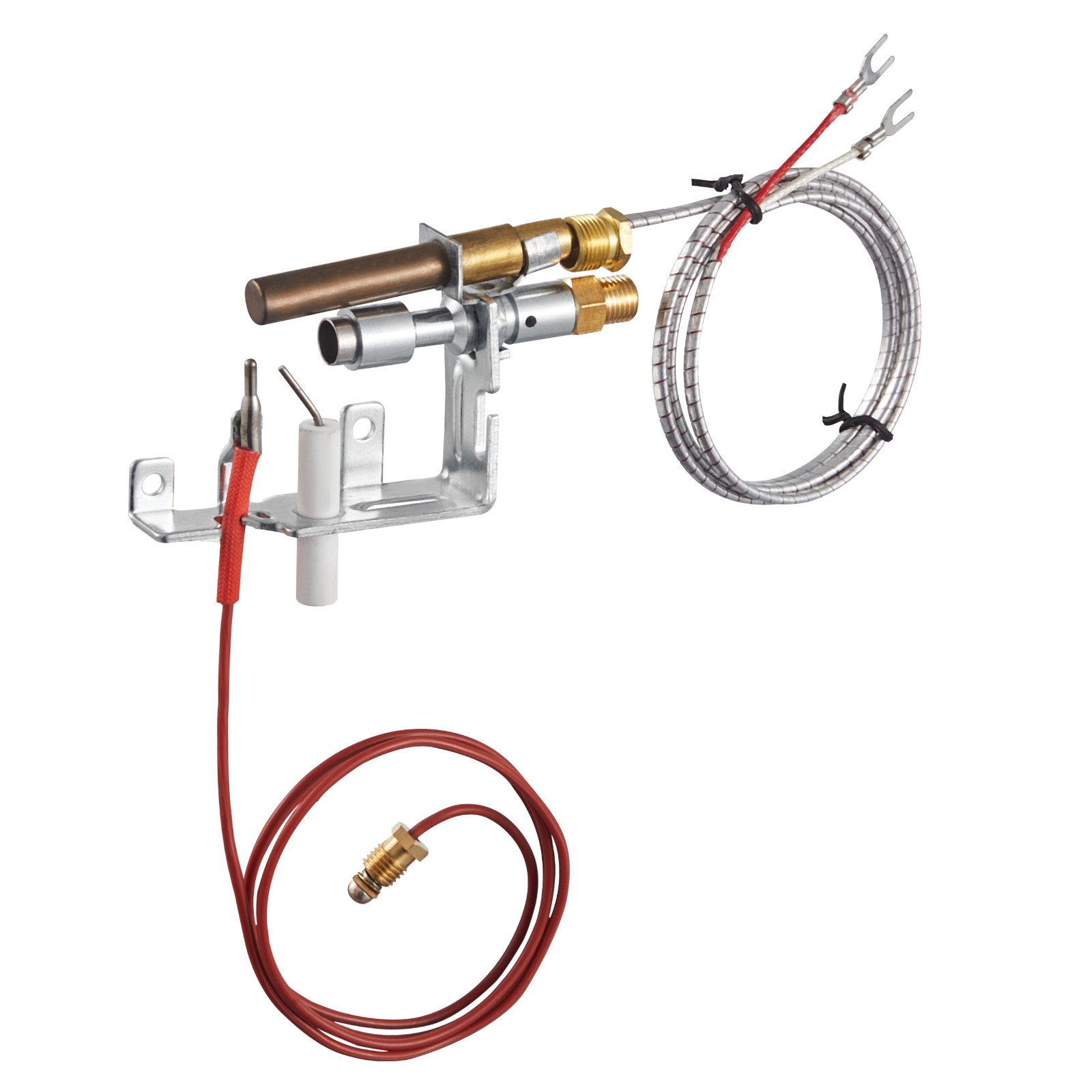 Gas Pilot Assembly, OE 103779-01, PP231, NG8218 Fireplace Natural Gas Ignition Replacement, Compatible with CIVF-25, CIVF-25CF, VFH-33M, VFH-33R, VFH-33T, VFHS-20R, VFSR-16, VFSR-18 Models - Image 1
