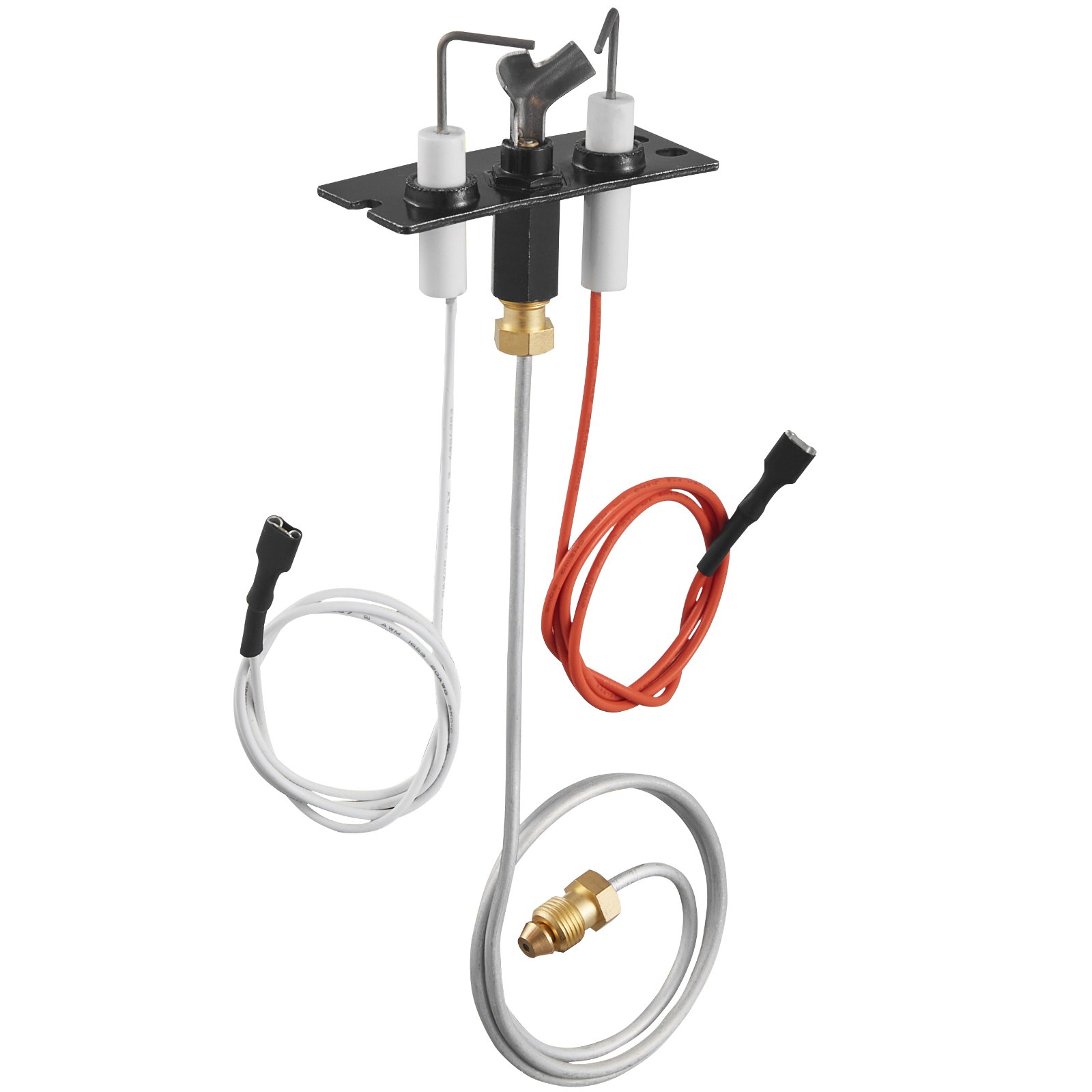 Gas Pilot Assembly, OE 2090-012, 2198-012, SRV2090-012 Fireplace Gas Pilot Assembly, Natural Gas Ignition Replacement, Fit Heatilator, Heat & Glo, Quadra-Fire, Outdoor Lifestyles, Majestic - Image 1