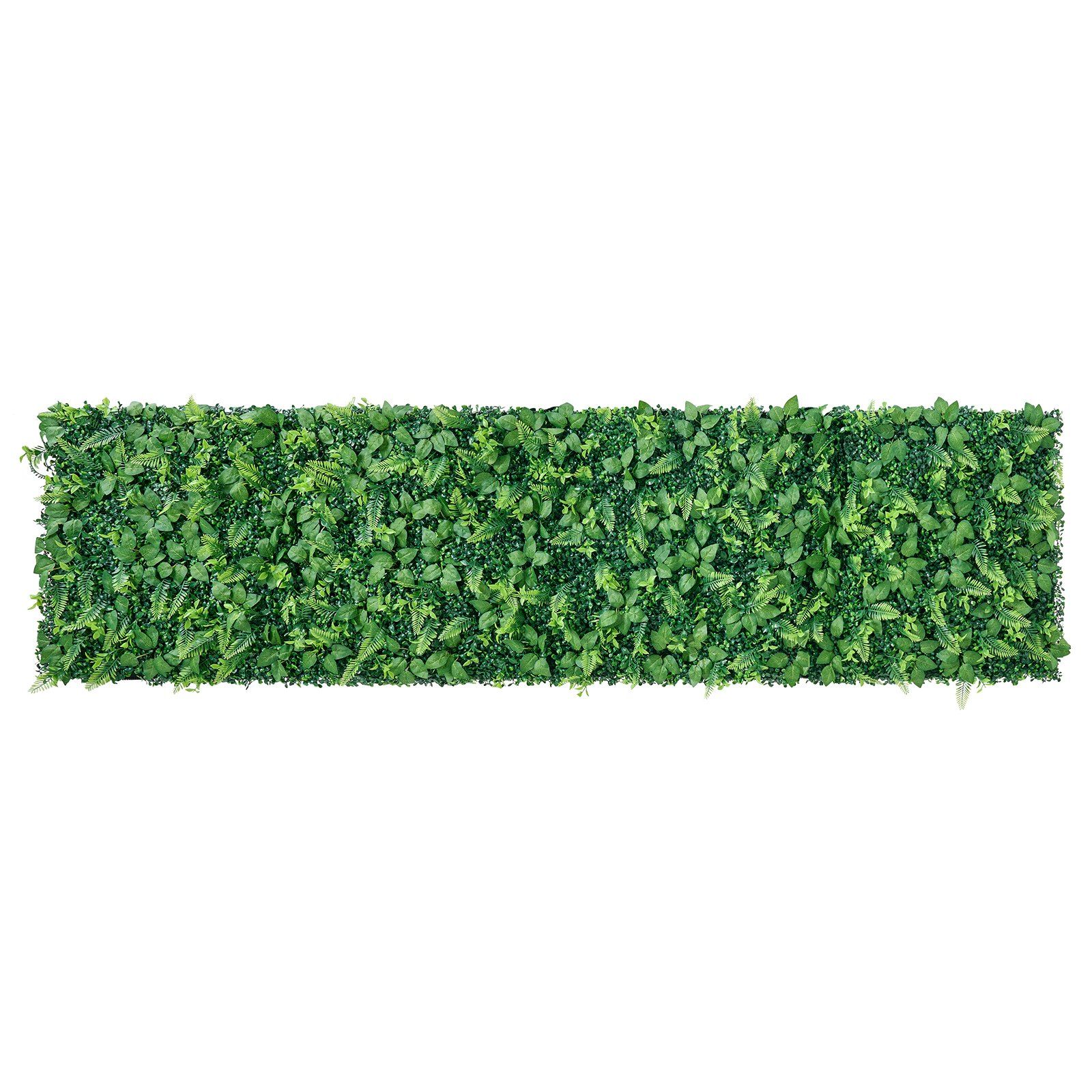 Artificial Plant Wall, 4 PCS 61 x 243.8 cm Artificial Boxwood Panels, Sun Protection Greenery Backdrop Privacy Hedge Fence, Fake Grass Screen for Wedding, Indoor, Outdoor Garden, Backyard - Image 1