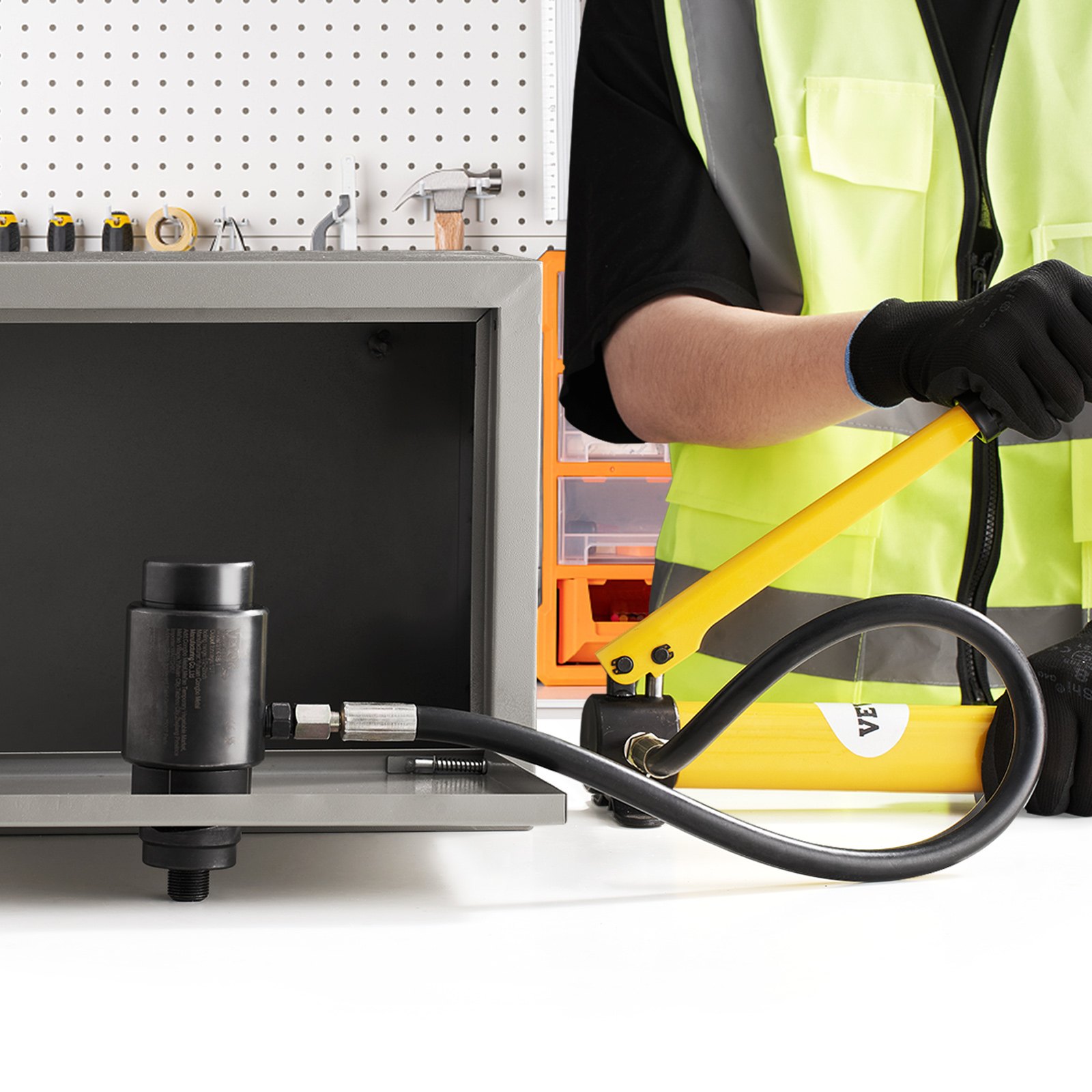 10 Ton Hydraulic Knockout Punch Kit, 1/2