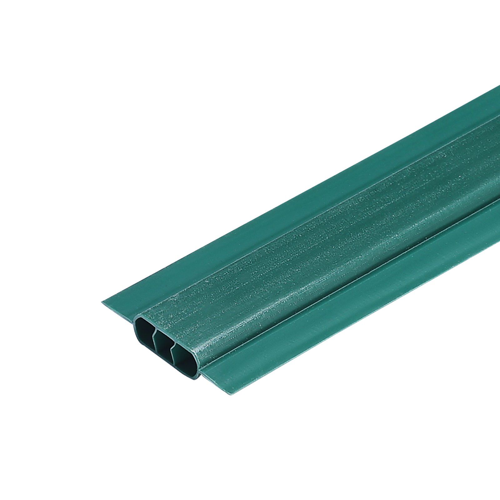 Bottom Locking Privacy Slats, Double-Wall Vertical Bottom-Locking Slats with Wings for Chain-Link Fence, High-Density HDPE Chain Link Slats Ideally Fit 1.2 m High Fence for Garden Farm(Green) - Image 1