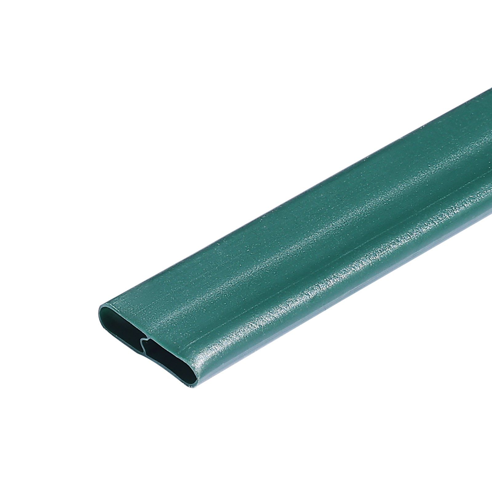 Bottom Locking Privacy Slats, Double-Wall Vertical Bottom-Locking Slats for Chain-Link Fence, High-Density HDPE Chain Link Slats Ideally Fit 1.2 m High Fence for Garden Farm Sports Field(Green) - Image 1