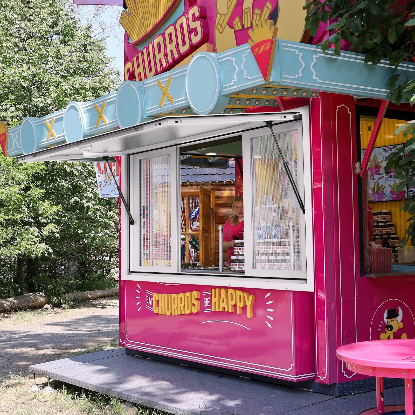 Concession Window 48
