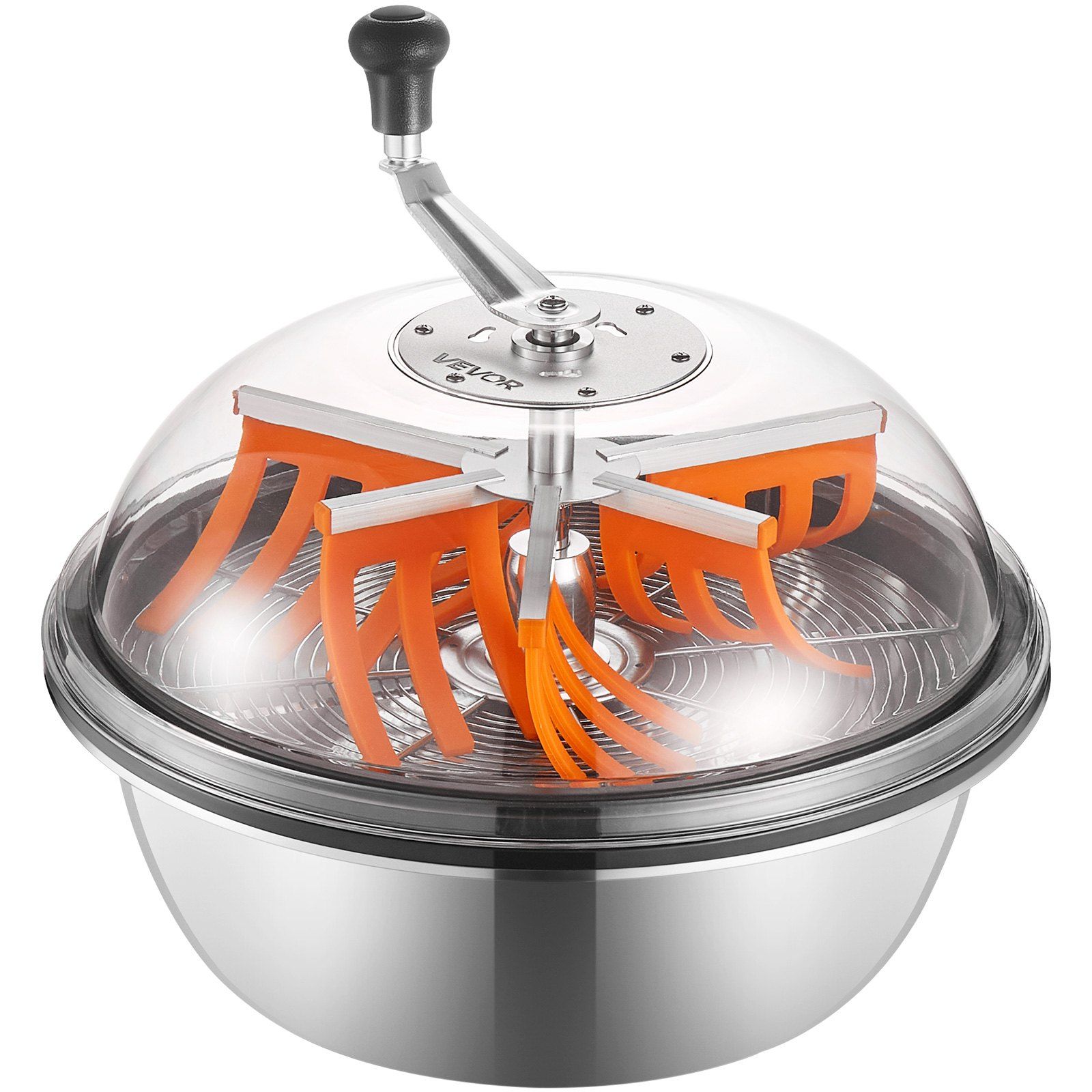 Bud Leaf Bowl Trimmer, 490 mm Manual Bud Trimmer, with Sharp Stainless Steel Blades, Visual Cutting, Wet & Dry Hydroponic Cutting Machine, Twisted Spin Cut for Plants Leaves Buds Flowers - Image 1