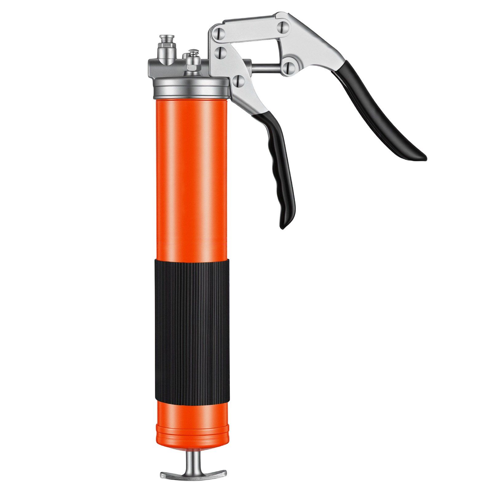 Grease Gun, 8000 PSI High Pressure, Heavy Duty Pistol Grip Grease Gun Kit with 0.4 L Capacity, Includes 46 cm Flex Hose, 1 Extension Rigid Pipe and 1 Sharp Type Nozzle for Automotive, Marine - Image 1