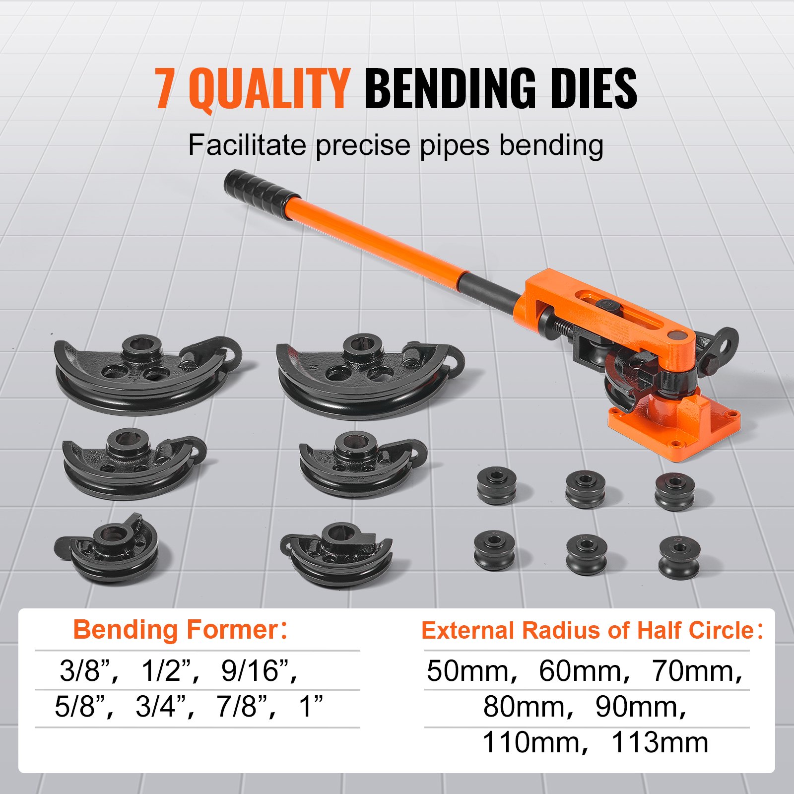 Pipe Tube Bender, 3/8