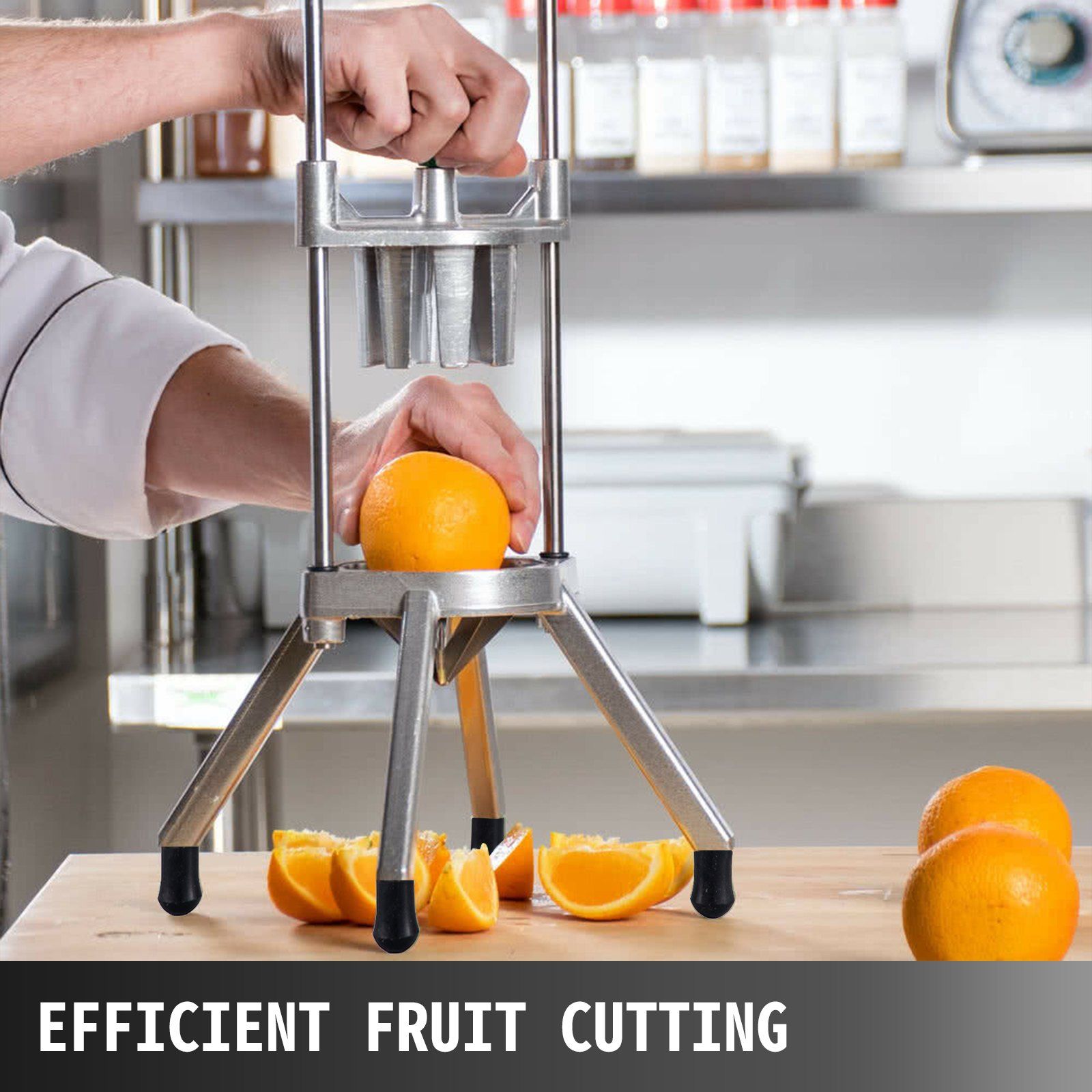 Citrus Cutter Lemon, Wedge Slicer 6-Section Lemon Cutter Slicer, Stainless Steel - Image 7
