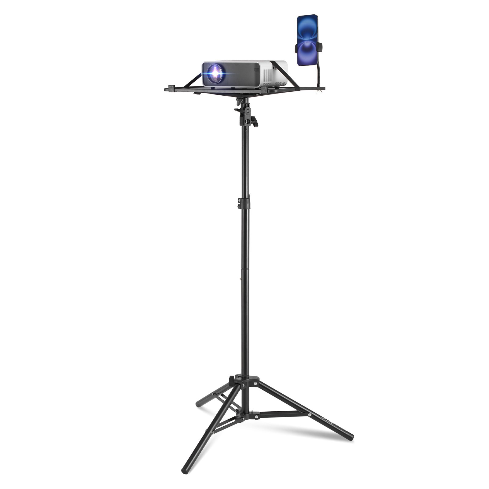 Projector Stand Laptop Stand Tripod Adjustable Height from 26.97 to 63 in - Image 1