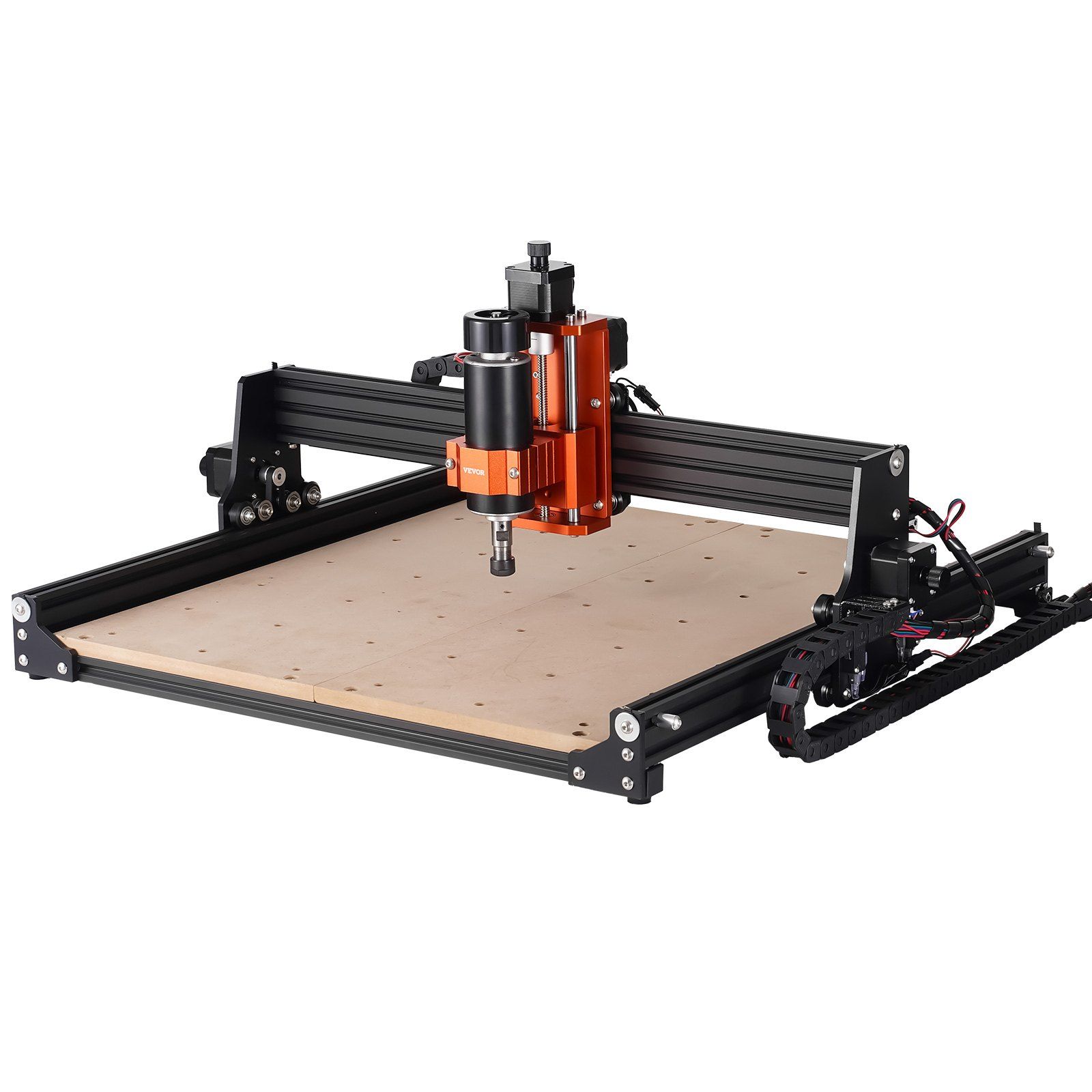 CNC Router Machine, 300W, 3 Axis GRBL Control Wood Engraving Carving Milling Machine Kit, 15.75 x 15.75 x 2.36 in / 400 x 400 x 60 mm Working Area 1200 RPM for Wood Acrylic MDF PVC Plastic Foam - Image 1