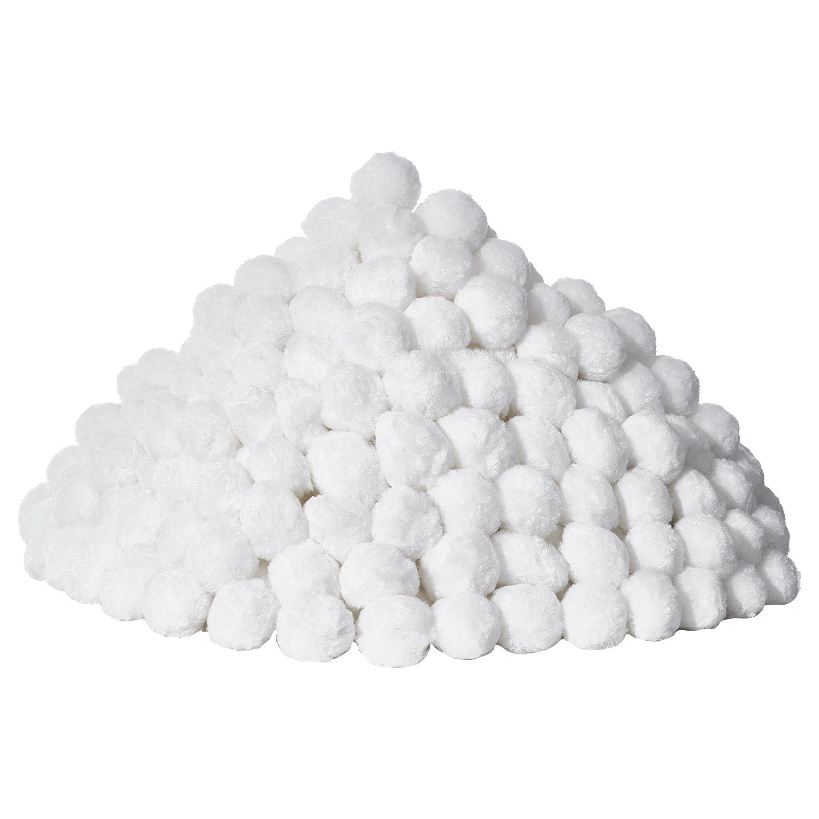 Pool Filter Balls for Sand Filter, 2.1 kg, Filter Balls Replace Pool Filter Sand, Reusable Polyester Fiber Filter Media Balls with Wash Bag, for Swimming Pool Above Ground Pool Aquarium Tank - Image 1