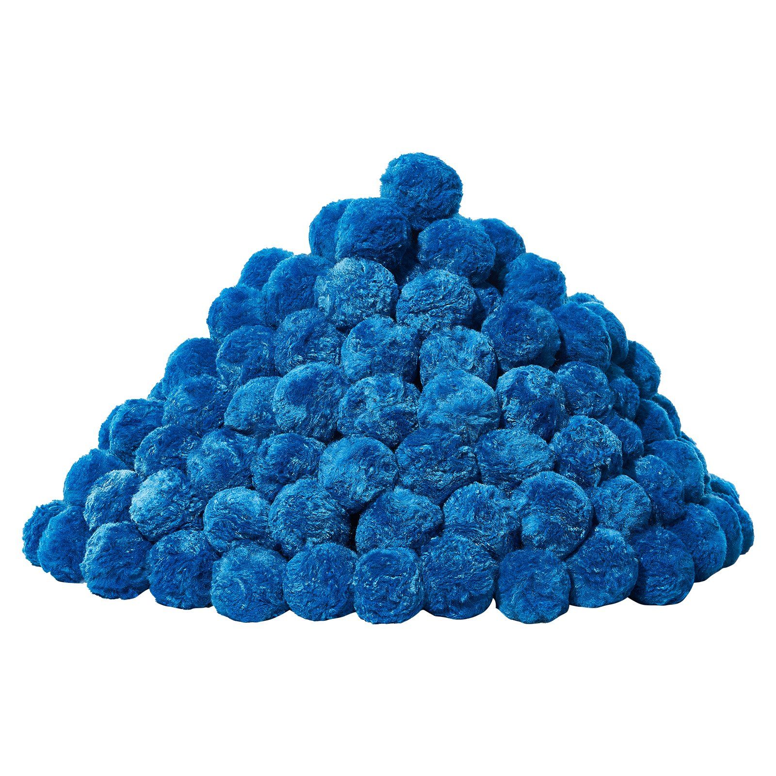 Pool Filter Balls for Sand Filter, 1.42 kg, Filter Balls Replace Pool Filter Sand, Reusable Blue Polyester Fiber Filter Media with Wash Bag, for Swimming Pool Aquarium Tank Above Ground Pool - Image 1