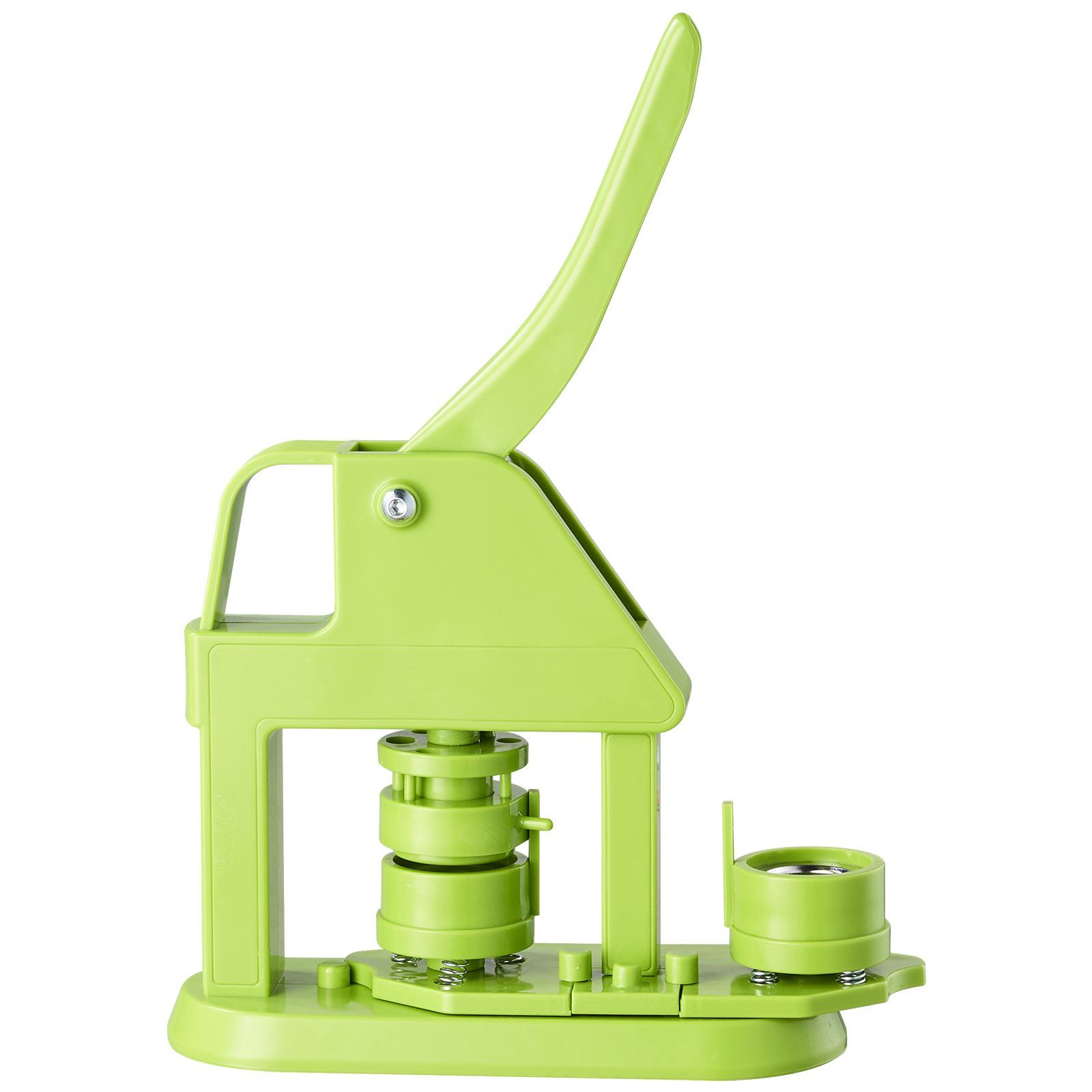 Button Maker Machine, 32 mm, Plastic Pin Maker with 500pcs Button Parts, Mr. Panda Magic Book, Circle Cutter and Hex Wrenches, Reinforced Ergonomic Handle, for DIY Badges, Personalized Pins - Image 1