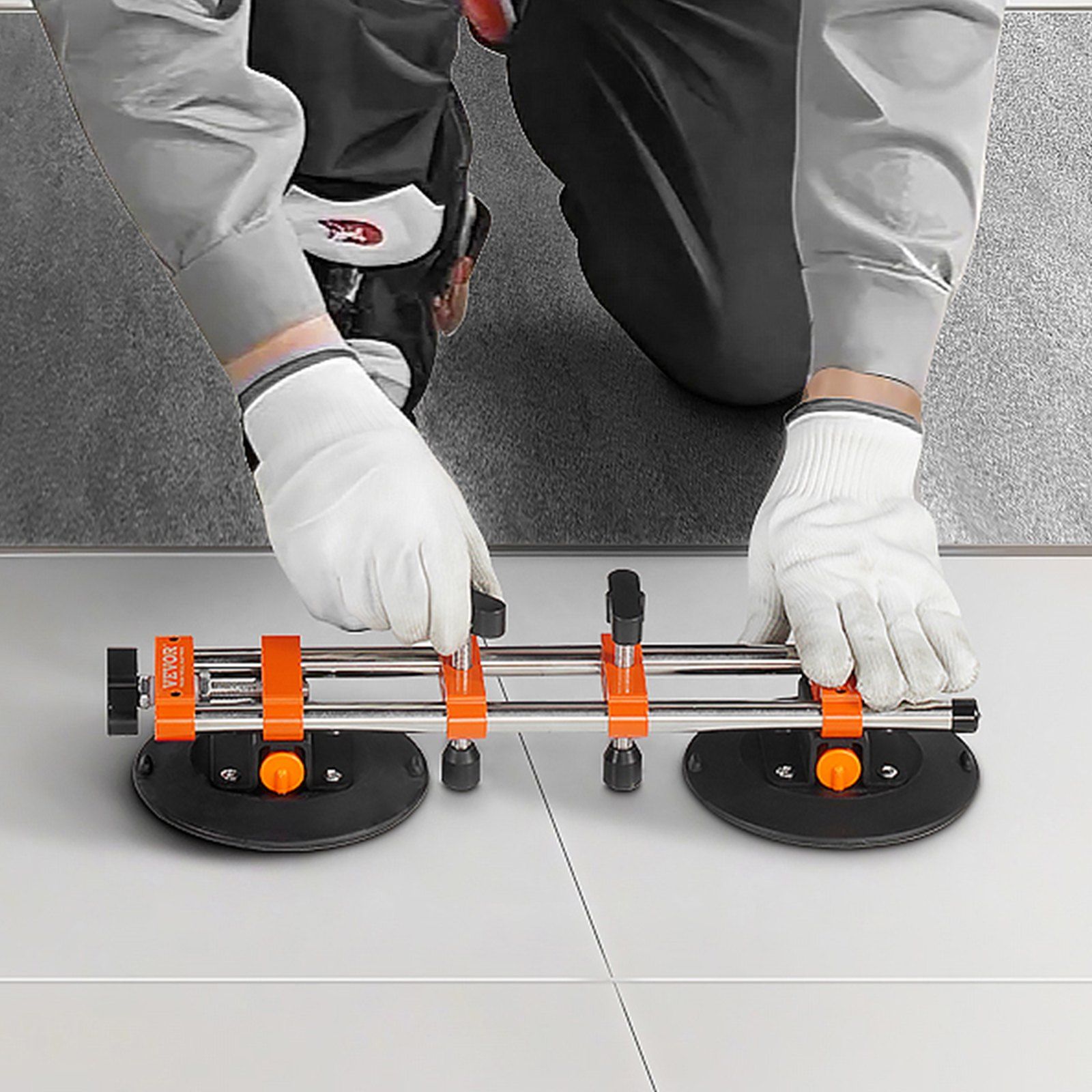 Seamless Seam Setter, 2 Packs, Granite Seam Setter with 6 in Vacuum Suction Cups & Tool Bag, Seam Joiner for Seam Joining & Leveling, Countertop Installation Tool for Tile Stone Marble Slab - Image 8