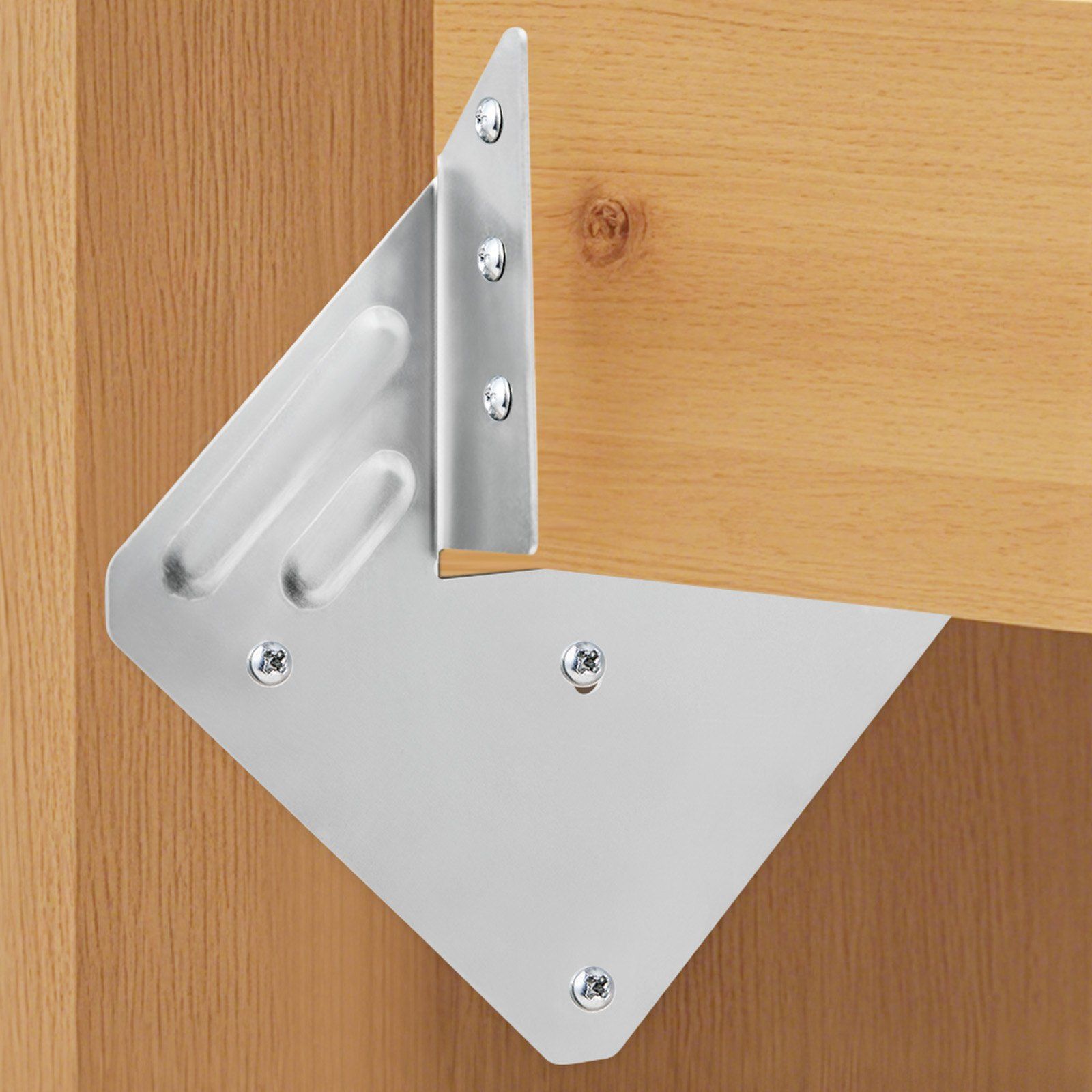 Hurricane Ties for Rafter, Inner Size 5.31x1.57x2.48 in / 135x40x63 mm, Heavy Duty Hurricane Straps, Heavy Duty Rafter Ties Brackets Joist Hangers for Roof Beam Wooden Construction, 25 Pcs - Image 8