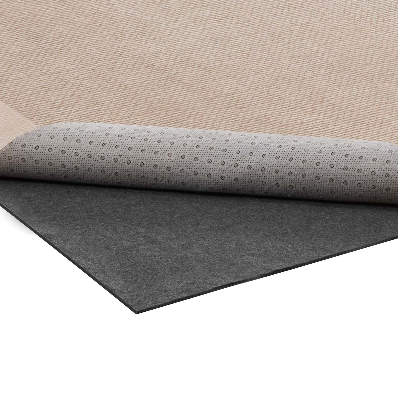 Rug Pad 3.05 x 4.27 m, Non-slip Carpet Area Pad, Rug Mat Padding with Dual Surface Felt Cushion & Rubber Gripper, Hardwood Floor Protection for All Floors, Finishes, Keeps Carpets in Place - Image 1