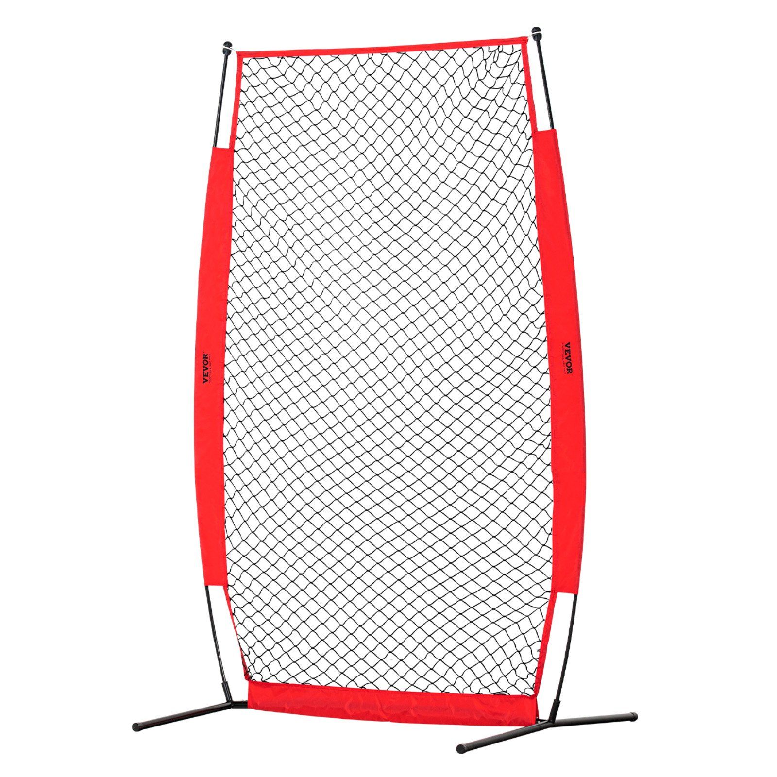 I Screen Baseball for Batting Cage, 7x4 ft Baseball & Softball Safety Screen, Body Protector Portable Batting Screen with Carry Bag & Ground Stakes, Baseball Pitching Net for Pitchers Protection - Image 1