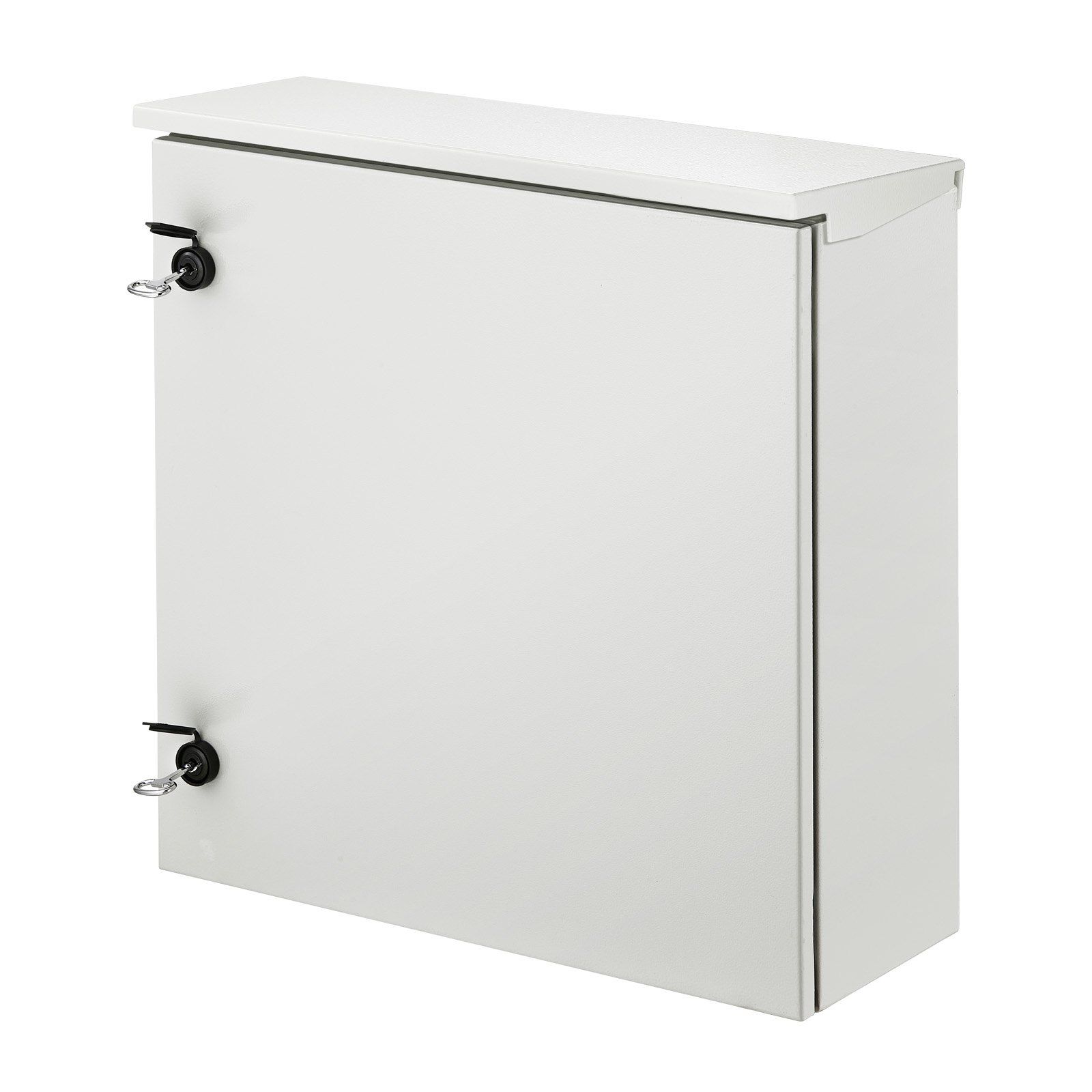 Electrical Enclosure, 24\'\' x 24\'\' x 8\'\', UL Certified NEMA 4 Outdoor Enclosure, IP65 Waterproof & Dustproof Cold-Rolled Carbon Steel Hinged Junction Box for Outdoor Indoor Use, with Rain H - Image 1