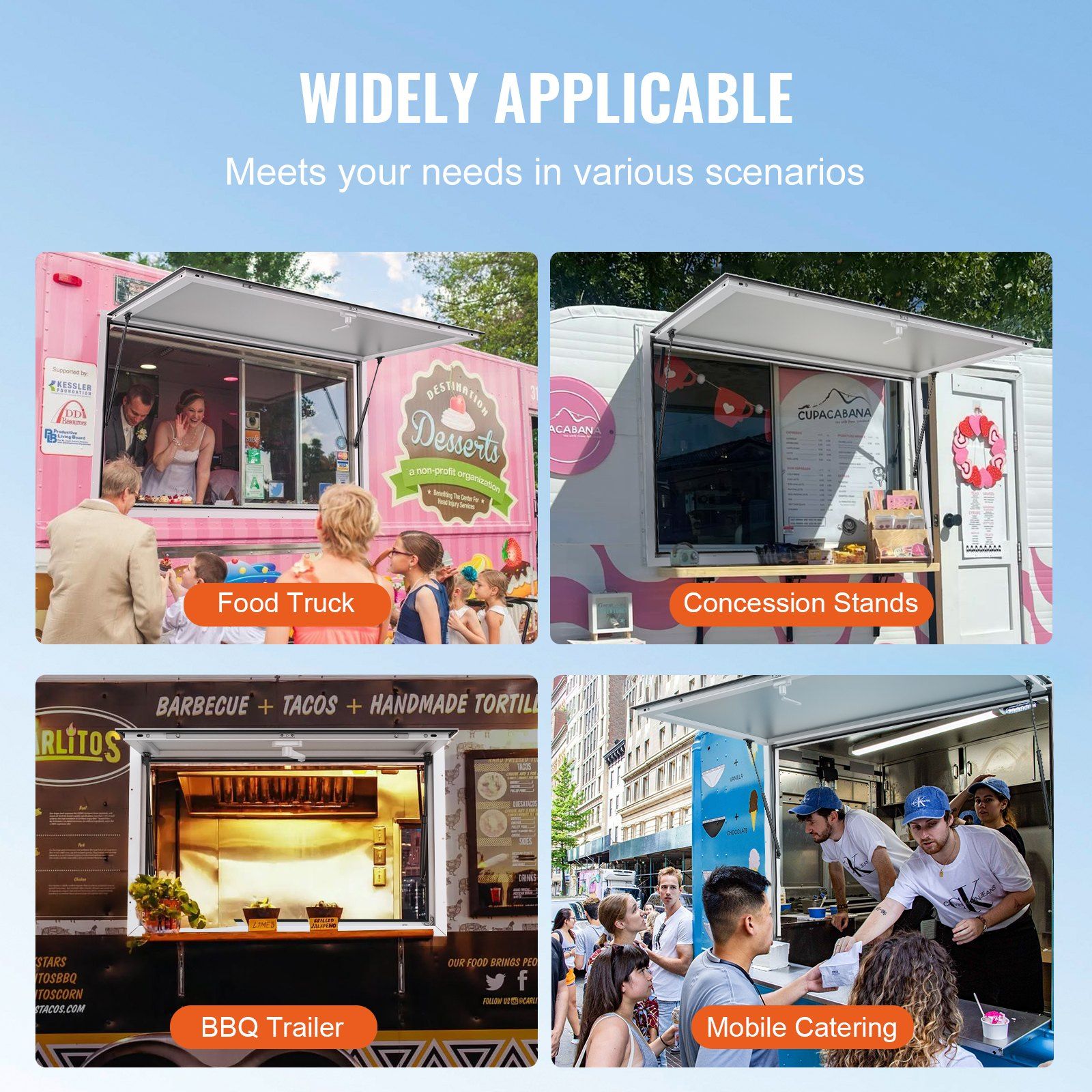 Concession Window for Food Truck, 48